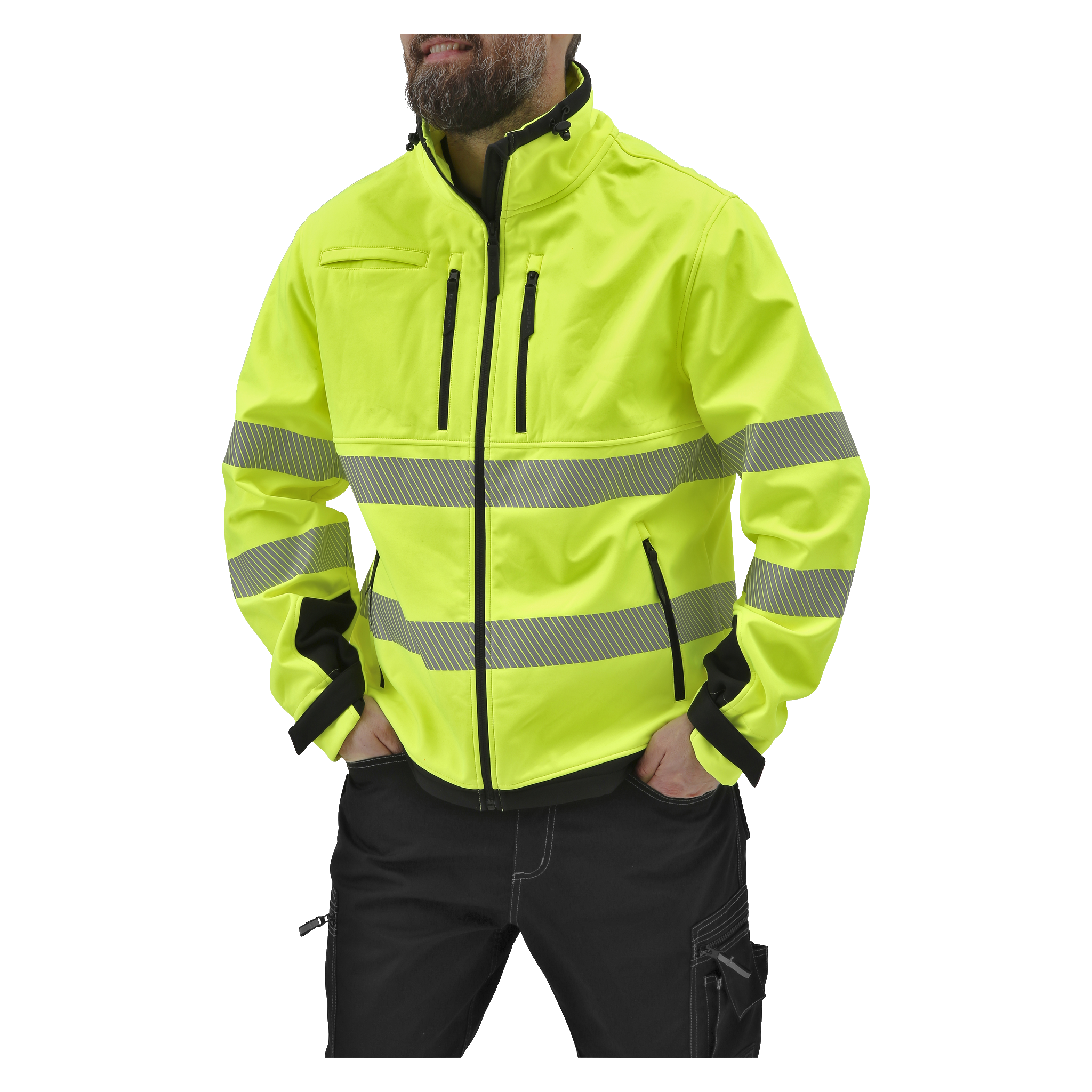 Softshell varseljakke S