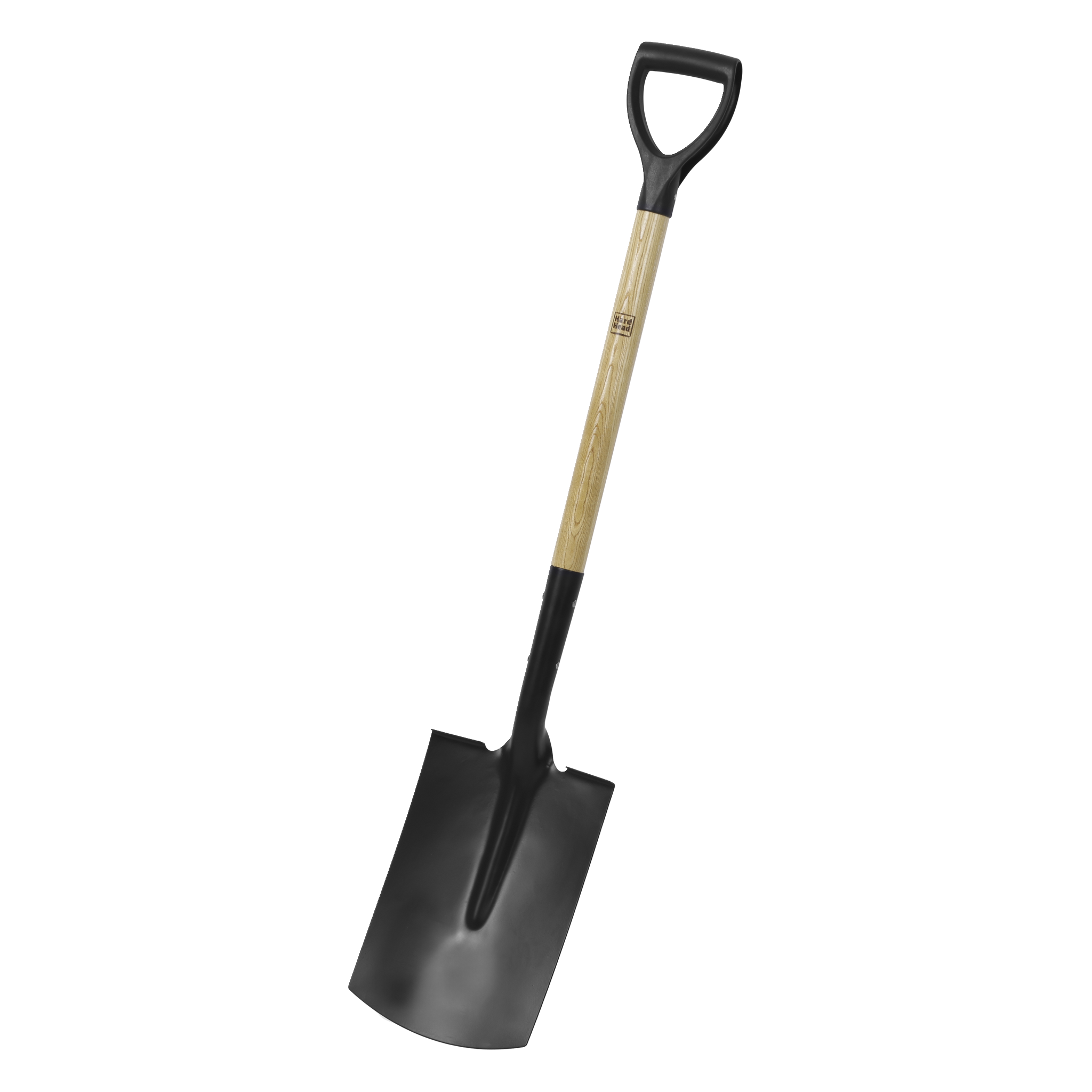 Tvärspade Hard Head (114)149.-TräskaftBekvämt D-handtagPulverlackerat blad