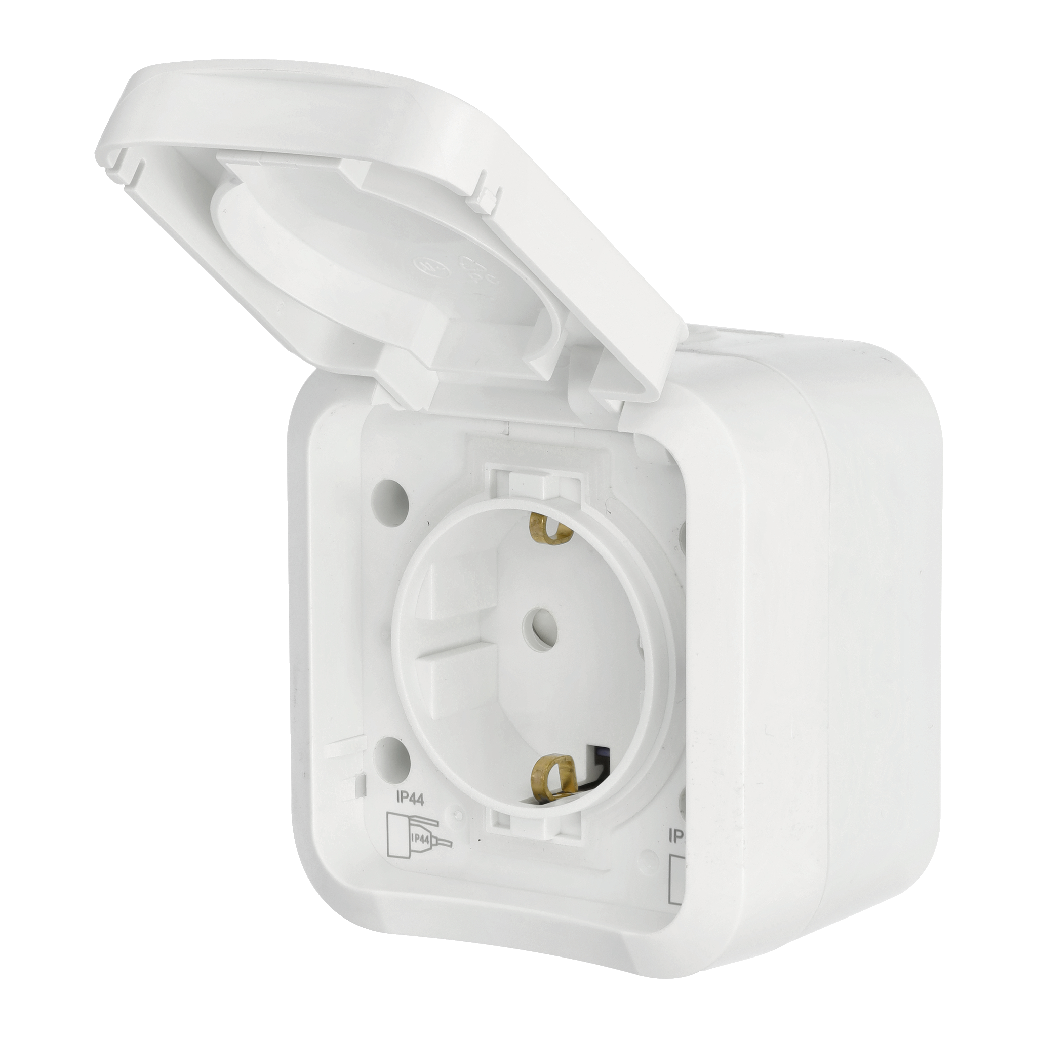 Vägguttag IP44/IP55