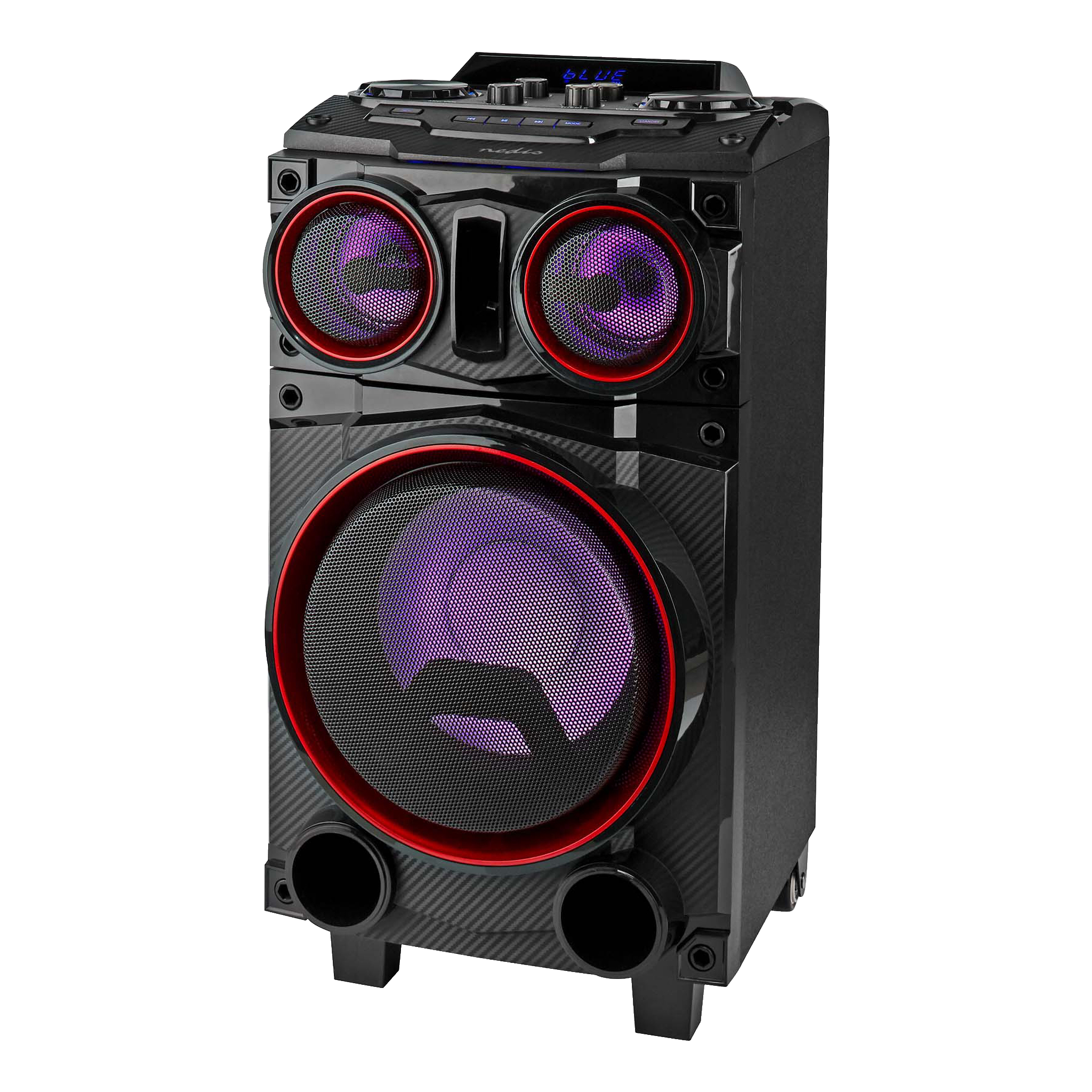 Portabel Bluetooth-högtalare 120 W 27x29x53 cm