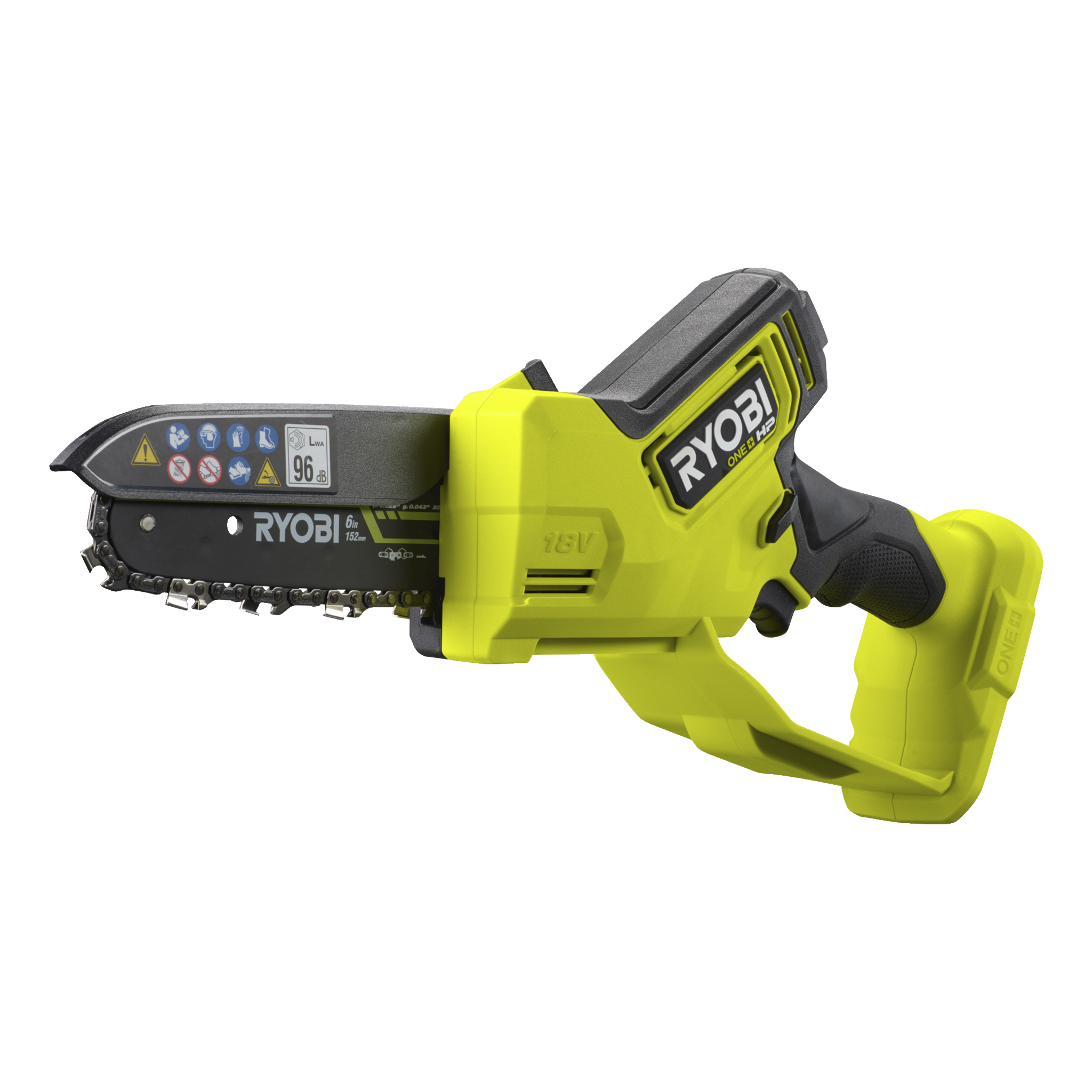 Batteridriven grensåg 18 V 15 cm