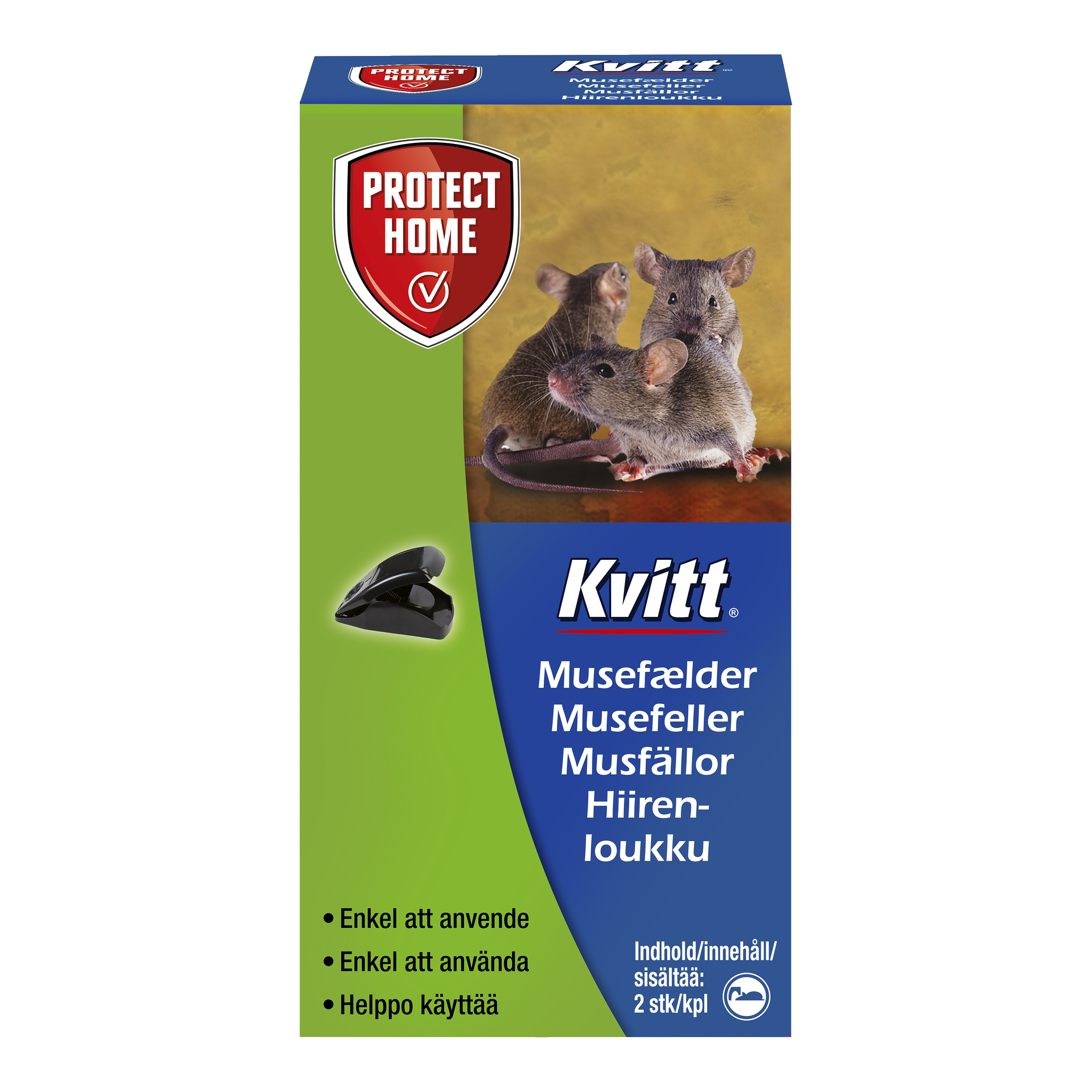 Musefelle 2-pk
