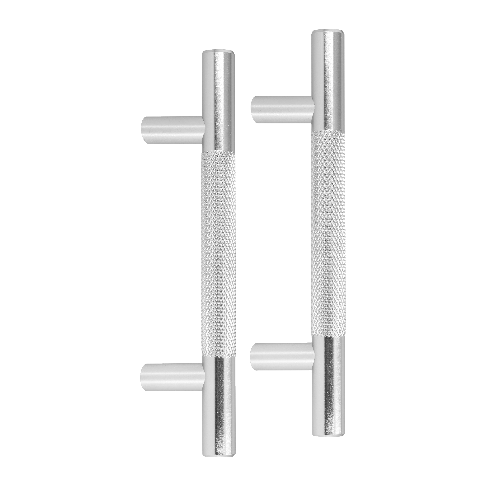 Skåpshandtag, matt krom 2-pk 87 mm