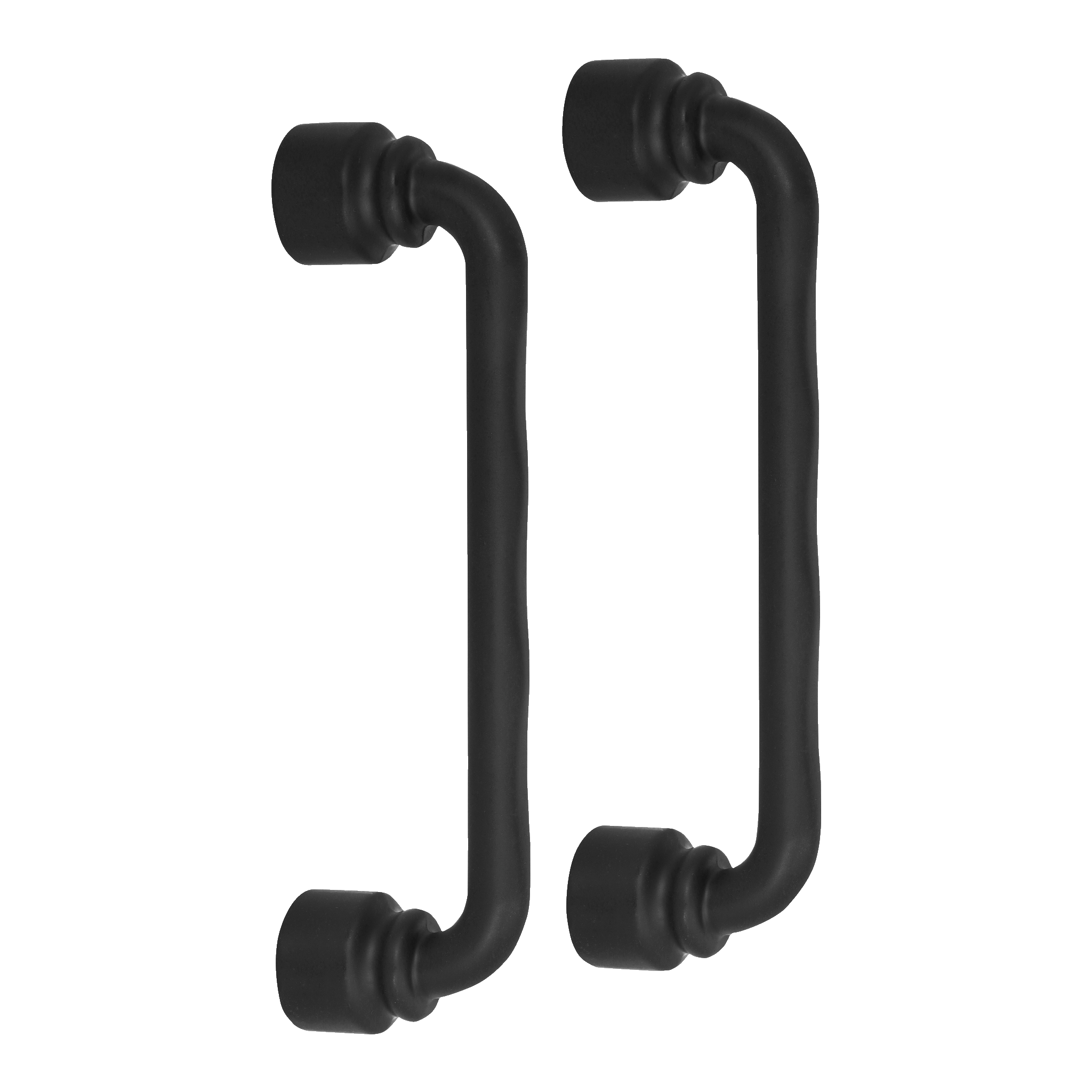 Skaphåndtak, svart 2-pk 96 mm