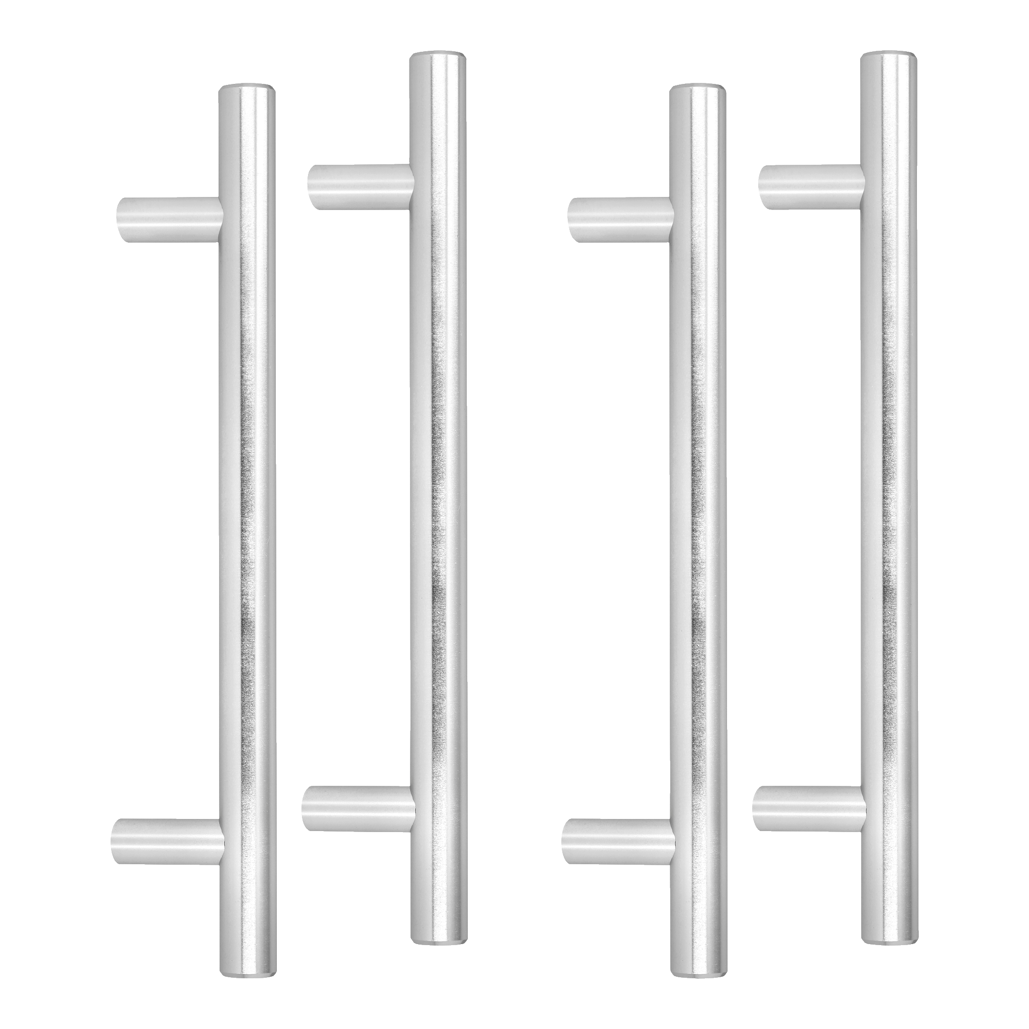 Skaphåndtak, matt krom 4-pk 128 mm