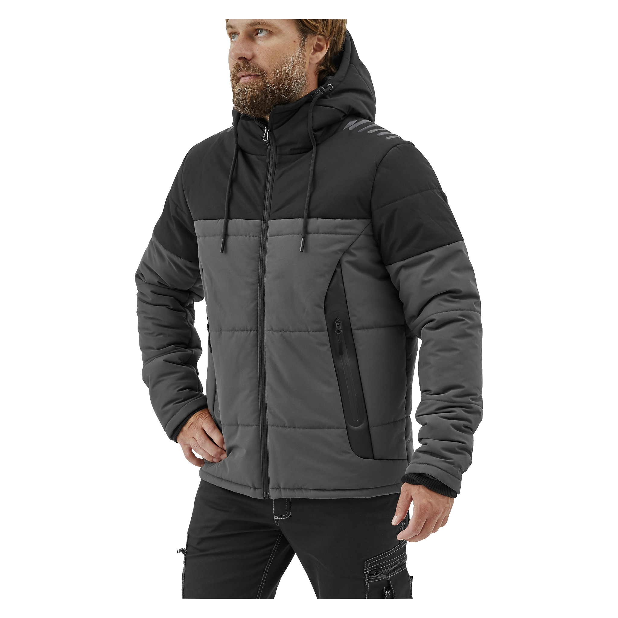 Vadderad arbetsjacka herr XL