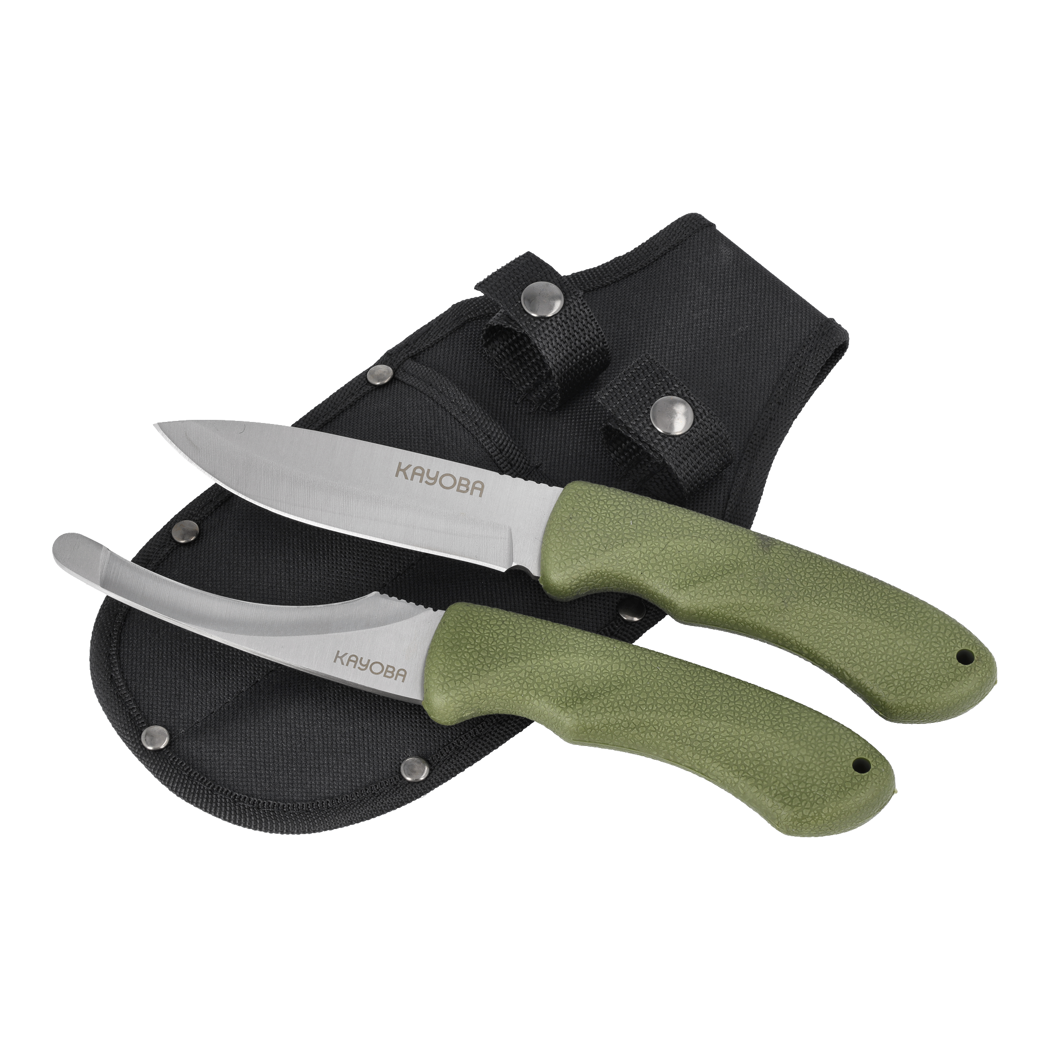Knivset för jakt 2 delar 10,5 cm