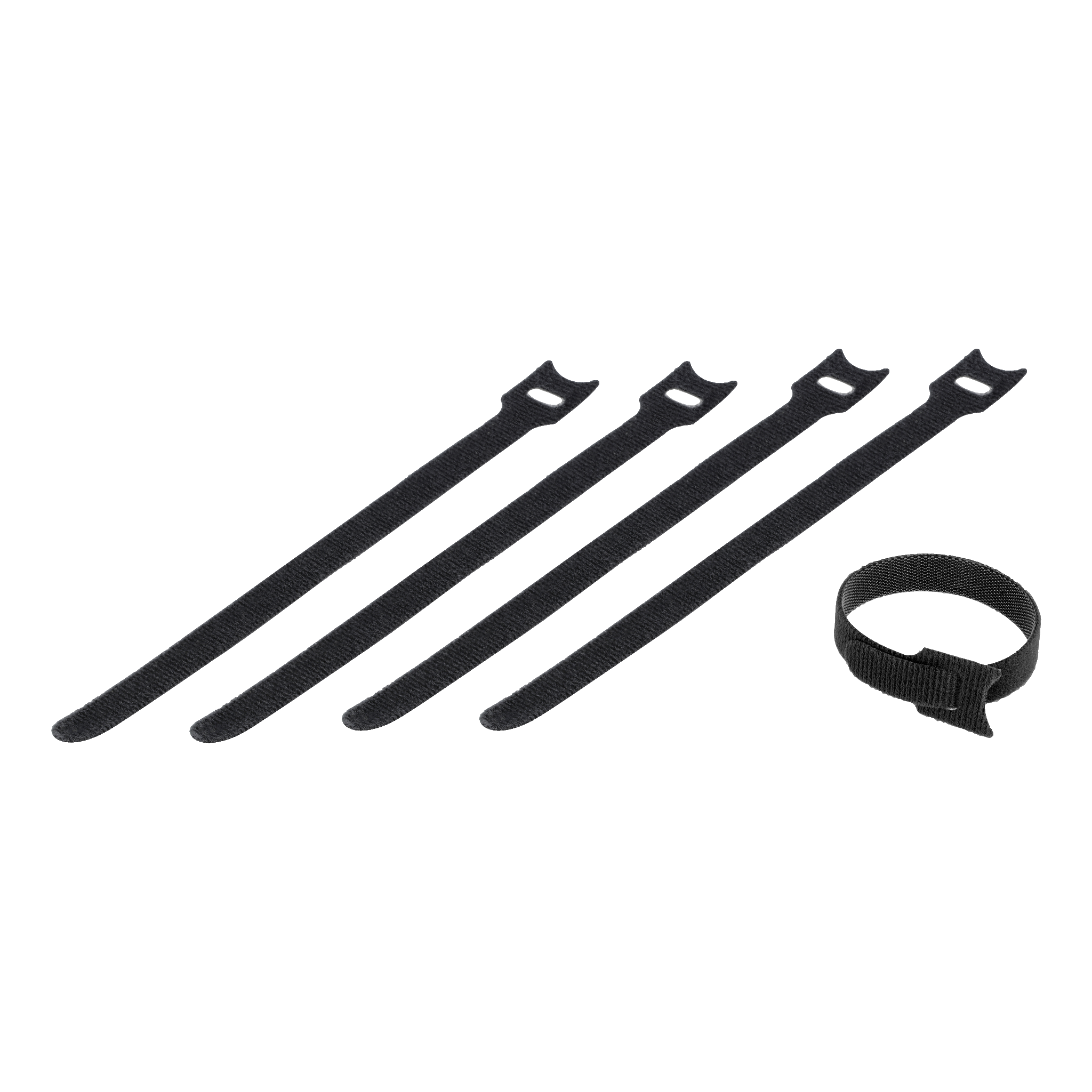 Buntebånd med borrelås 5-pk 200x12 mm