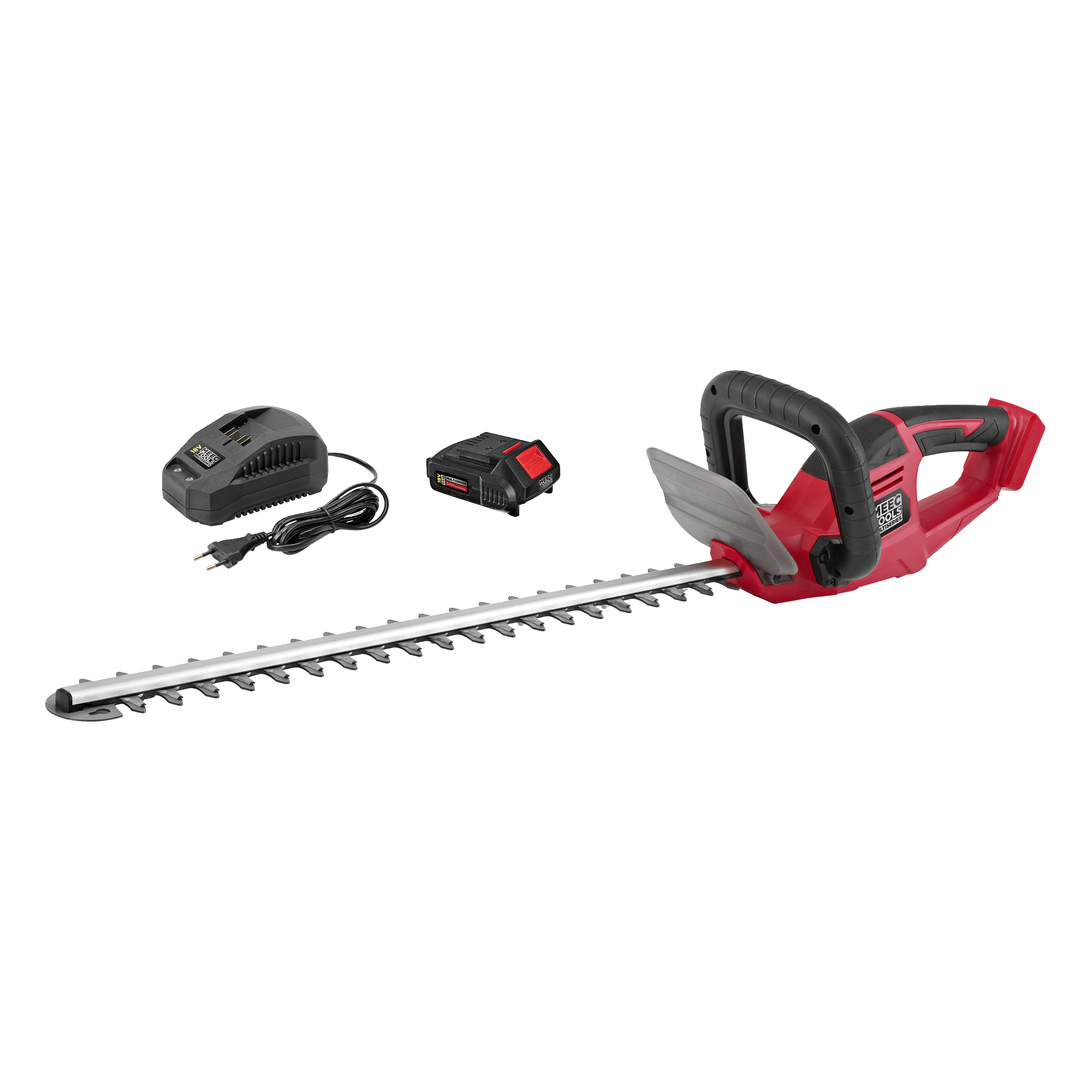 Batteridriven häcksax Kit 18 V 670 mm 2,0 Ah