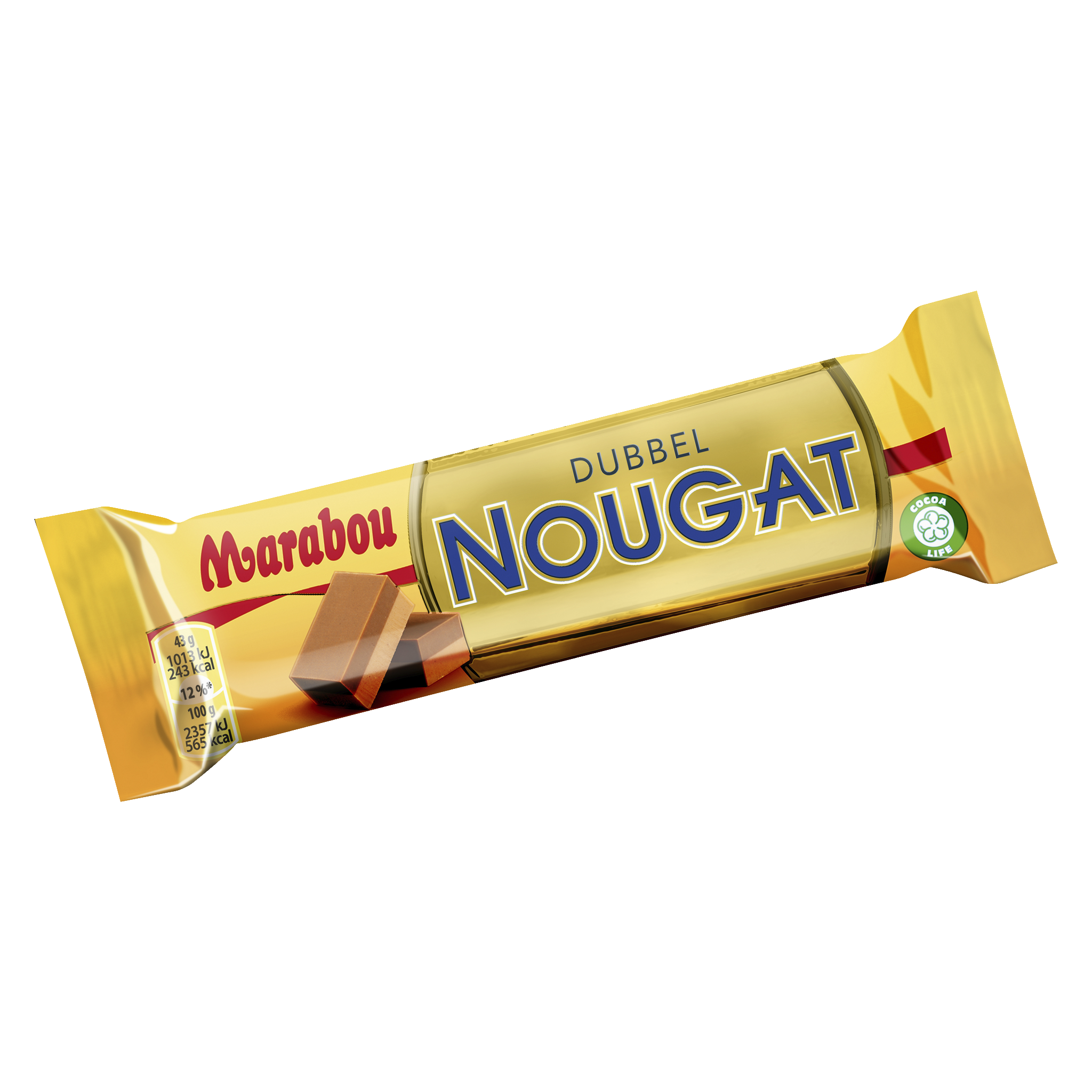 Dubbelnougat 43 g