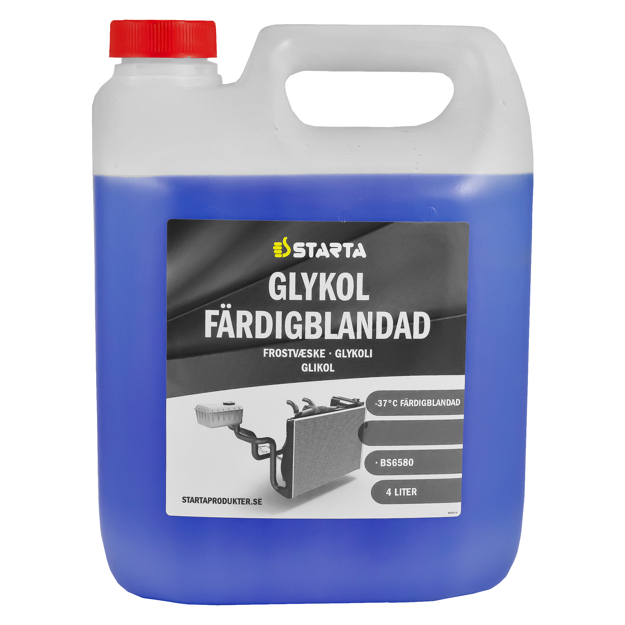 Glykol Färdigblandad 4 l