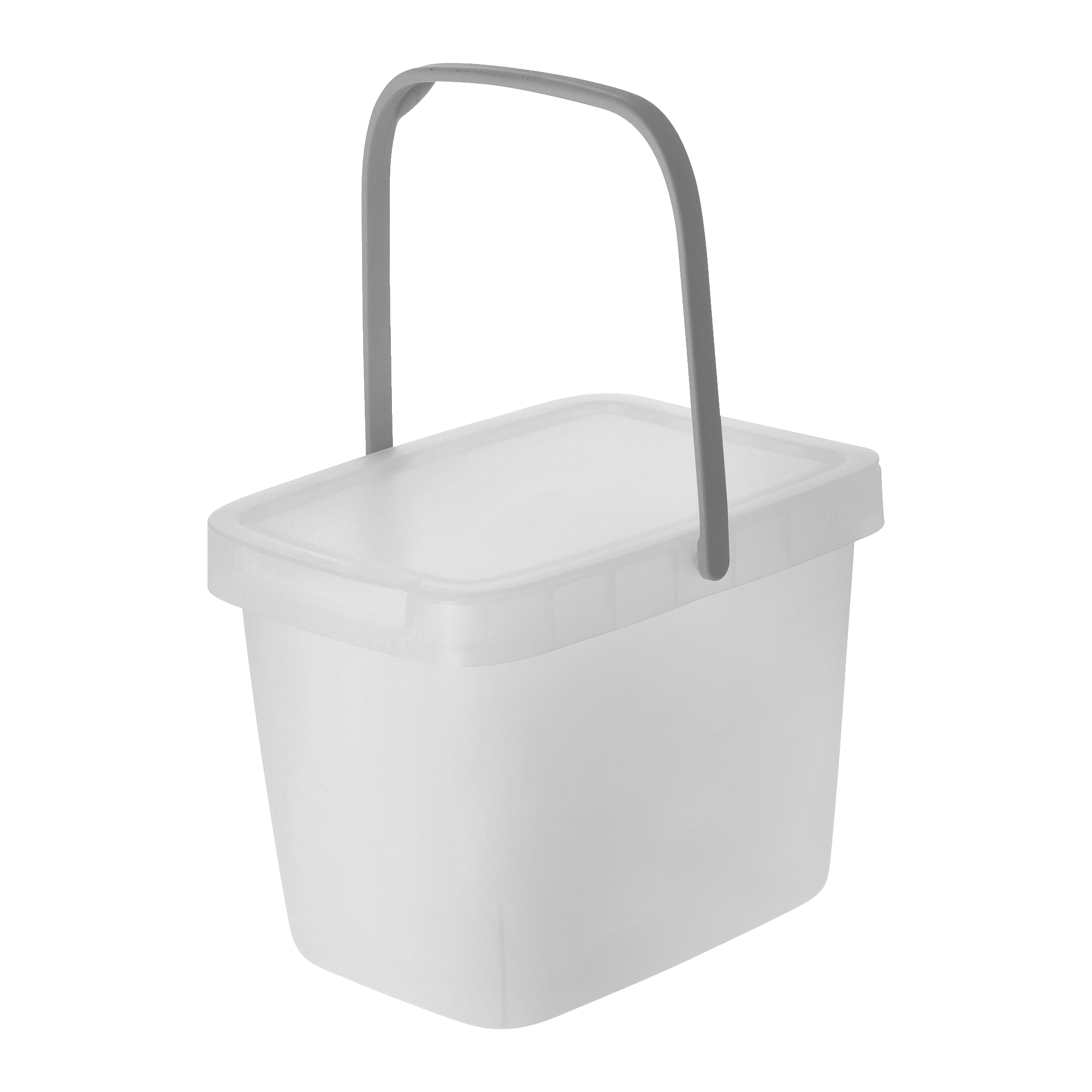 Förvaringshink med bärhandtag och lock 6 l