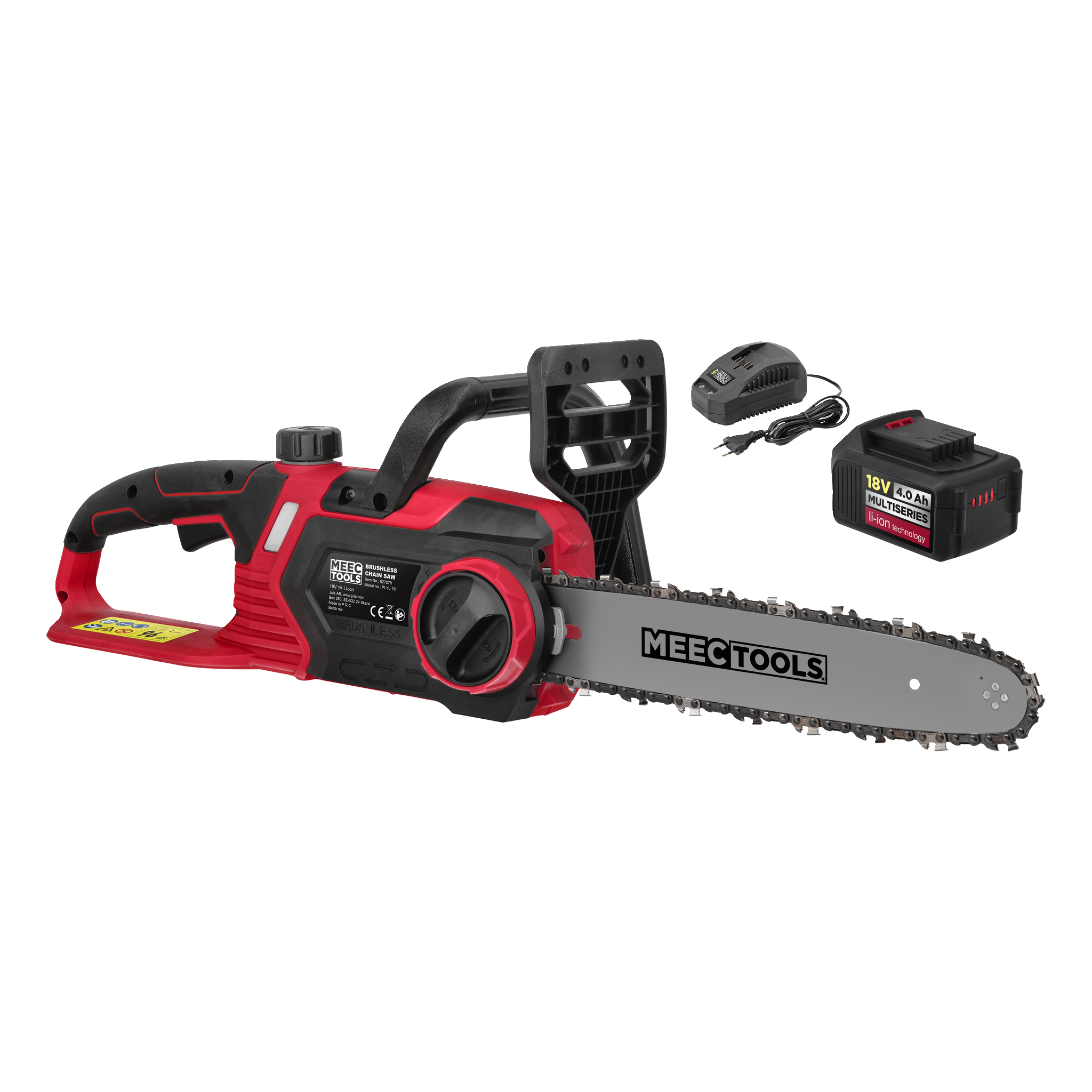 Batteridriven kedjesåg Kit 18 V 4,0 Ah 12″/30 cm