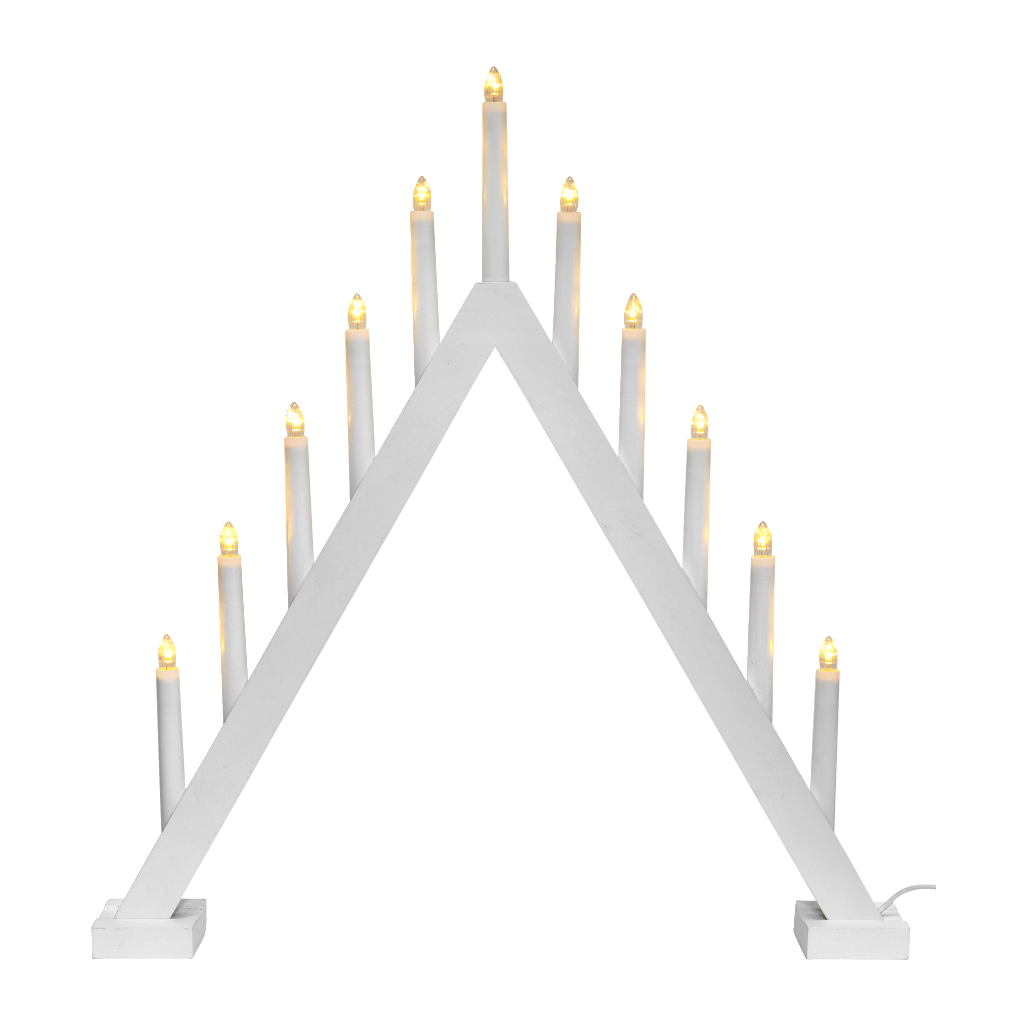 Stor adventsljusstake 65 cm