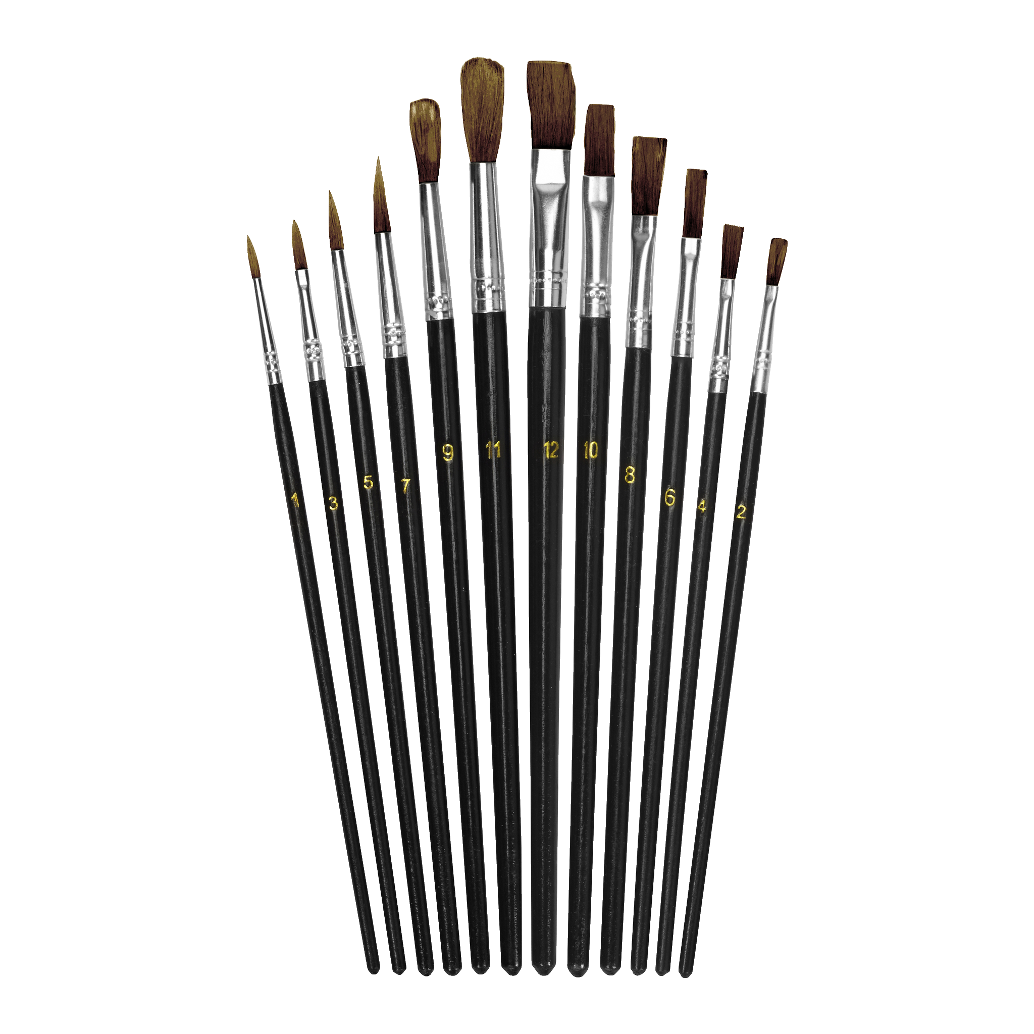 Penselsats 12-pk