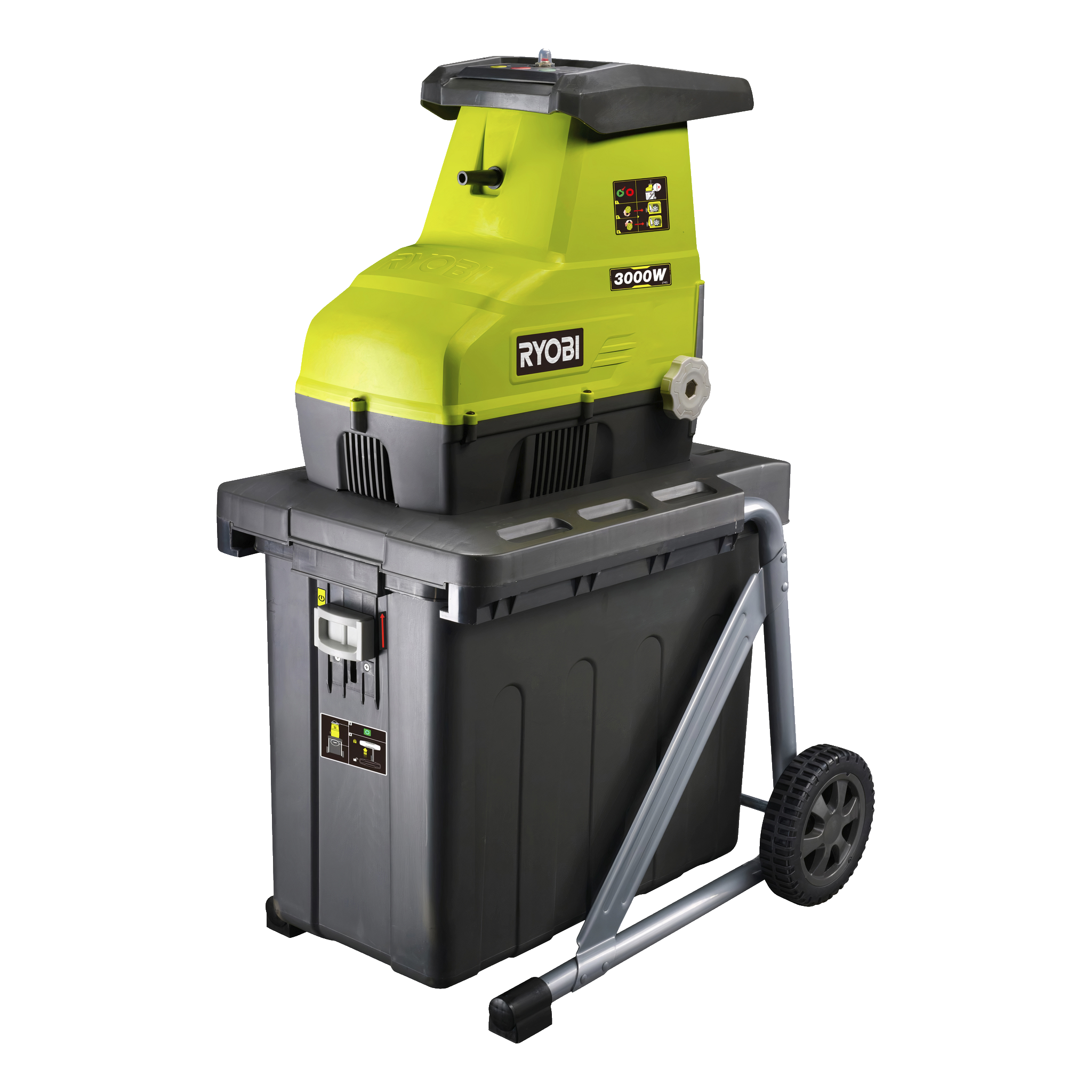 Kompostkvern 3000 W 230 V Ø45 mm