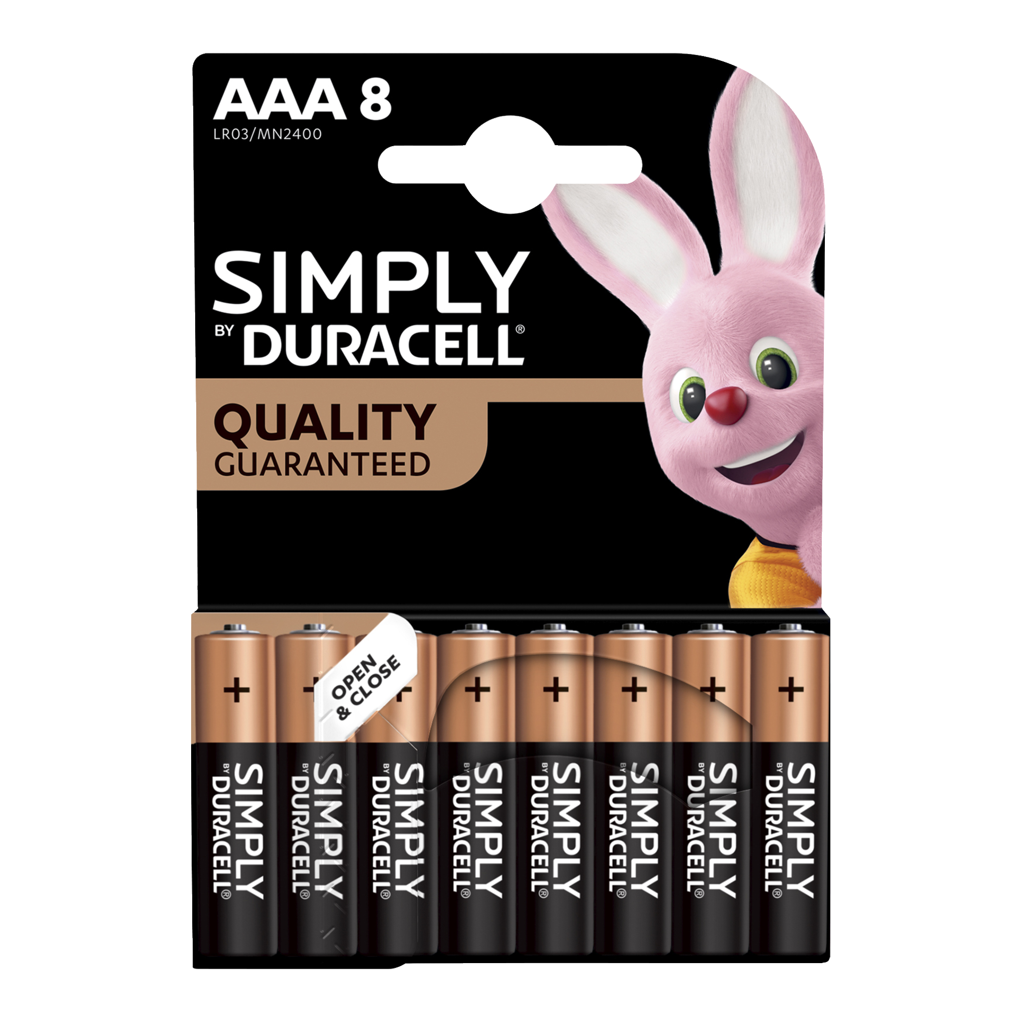 AAA-batterier 8-pk