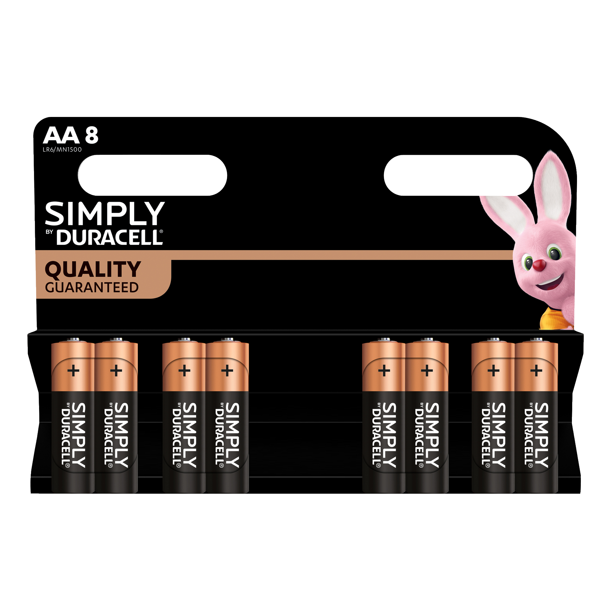 AA-batterier 8-pk