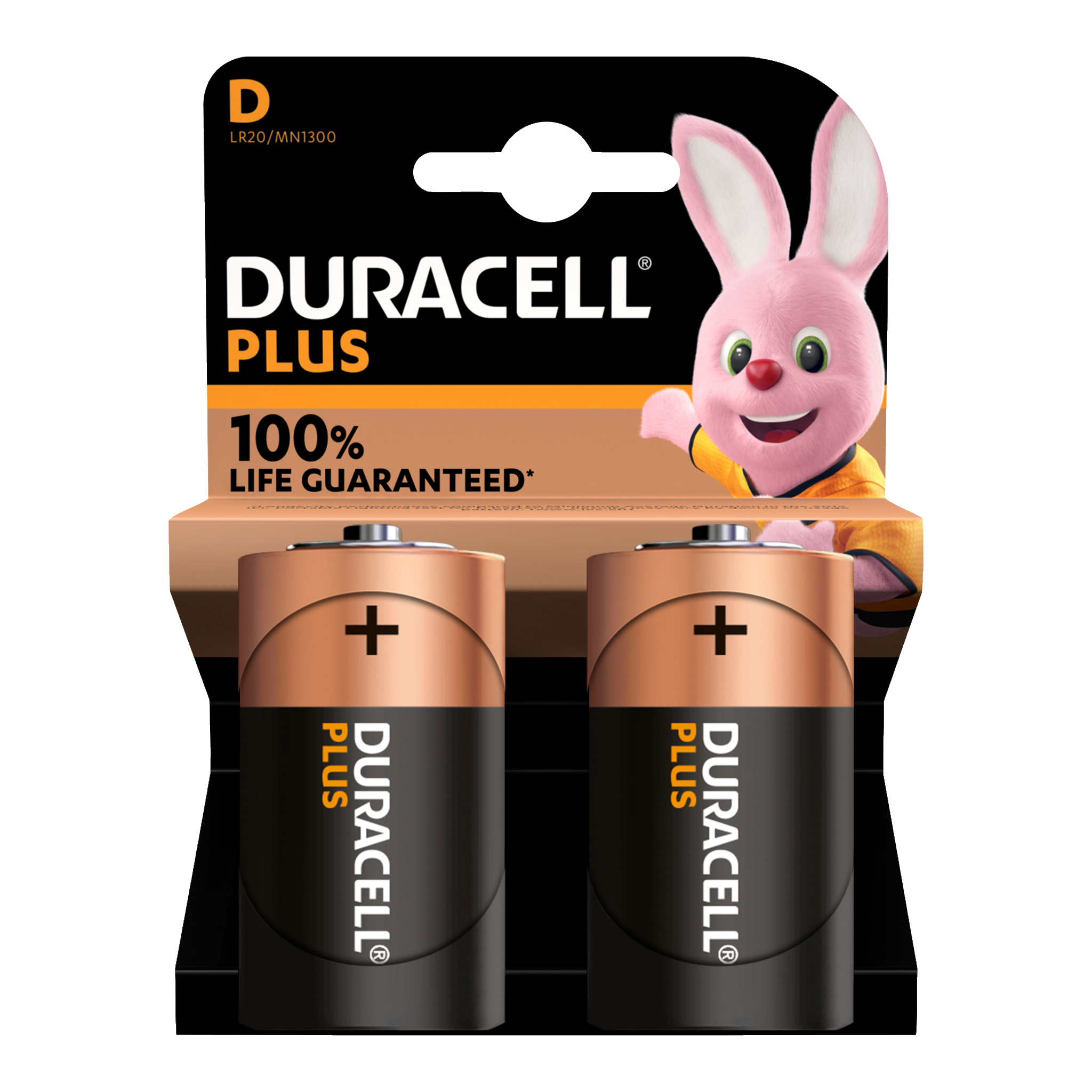D-batteri 2-pk