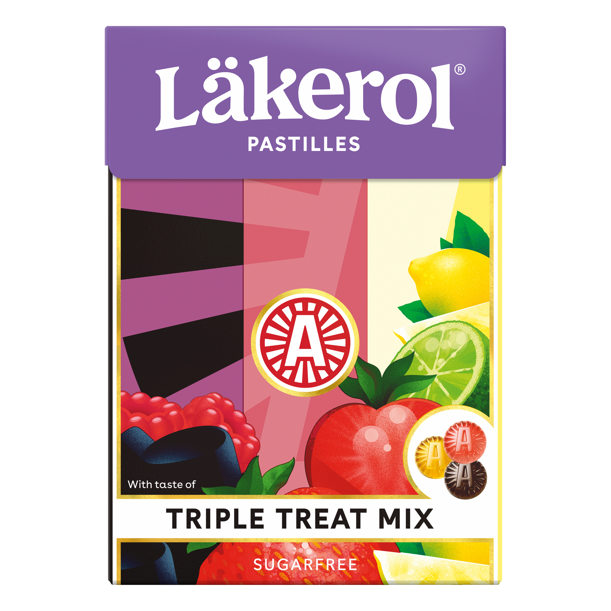 Läkerol Classic Triple Treat Mix Big Pack 75 g