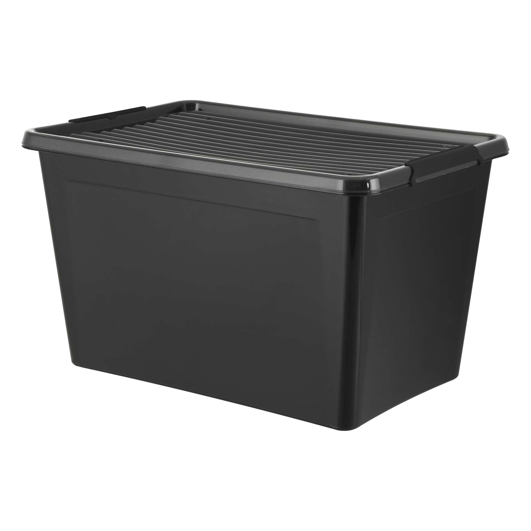 Förvaringslåda med lock 60 l 58x39x34 cm