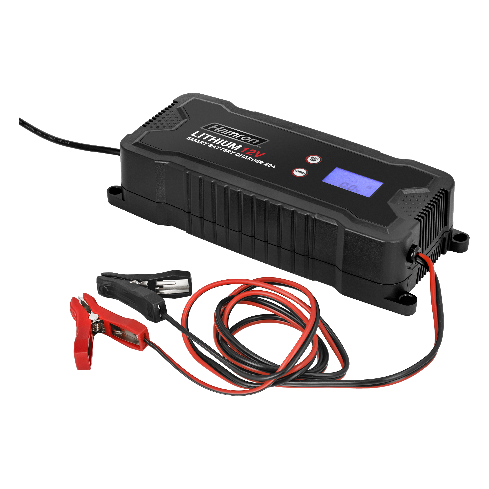 Batteriladdare för litiumbatterier LiFePO4 12 V 20 A
