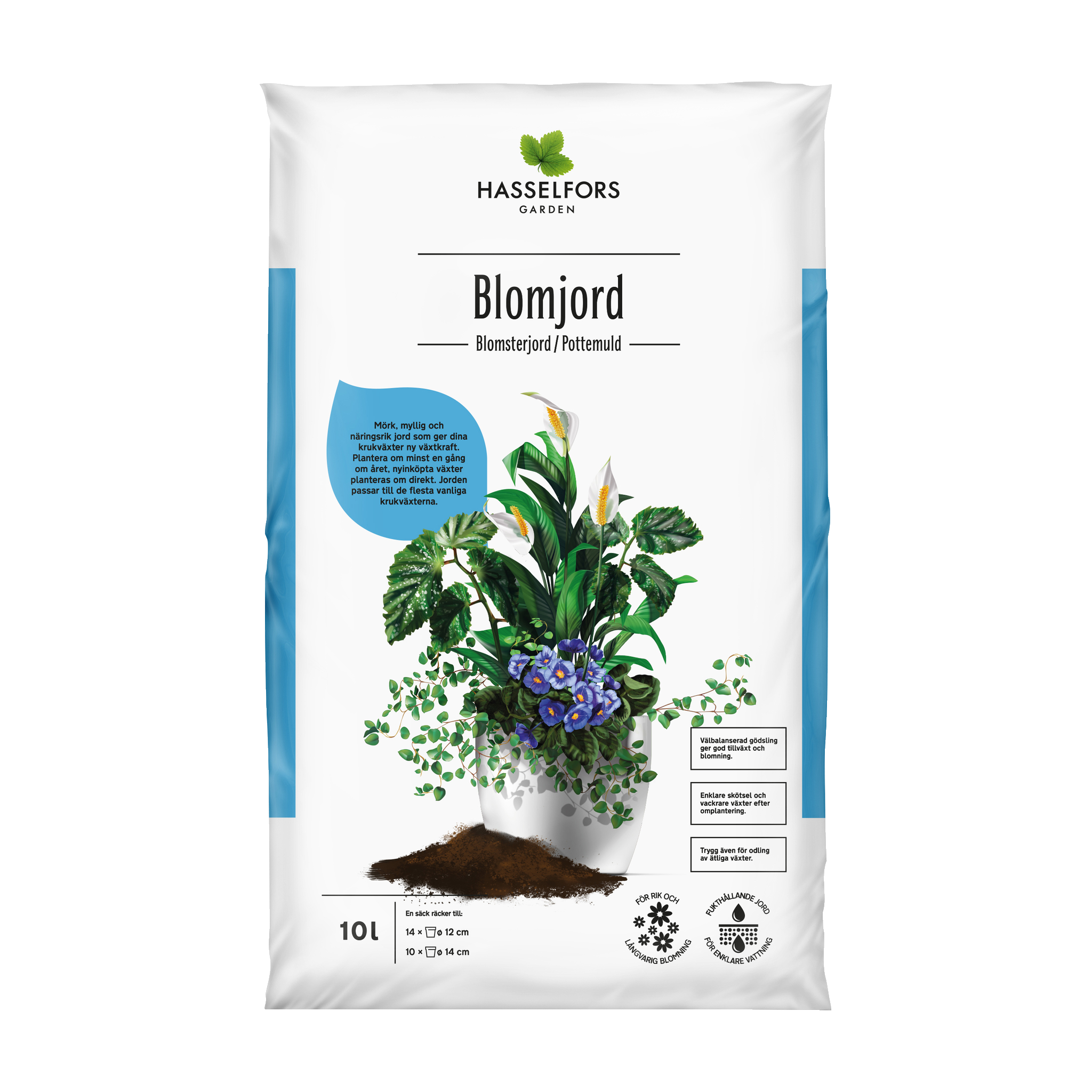 Blomjord 10 l