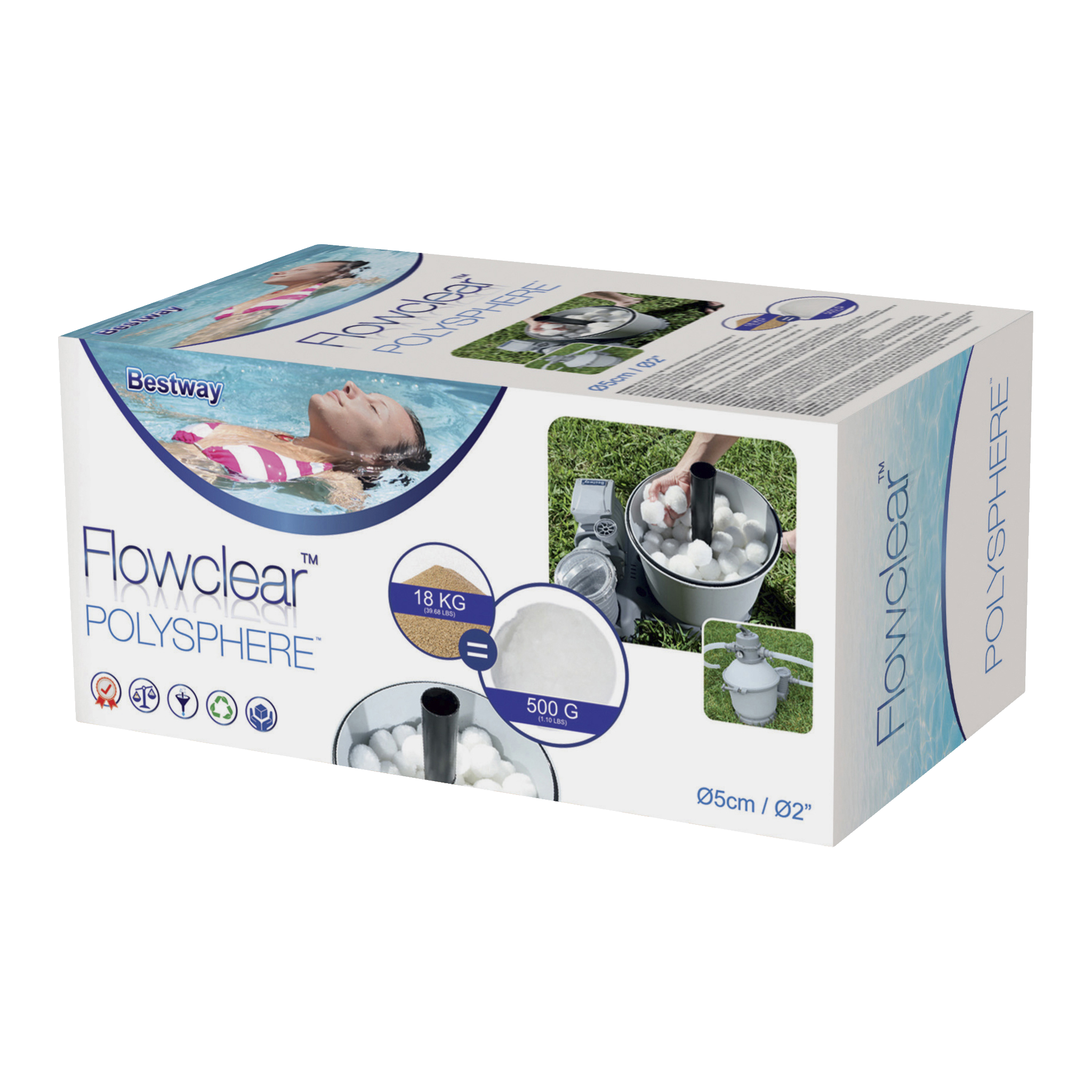 Filterbollar 500 g