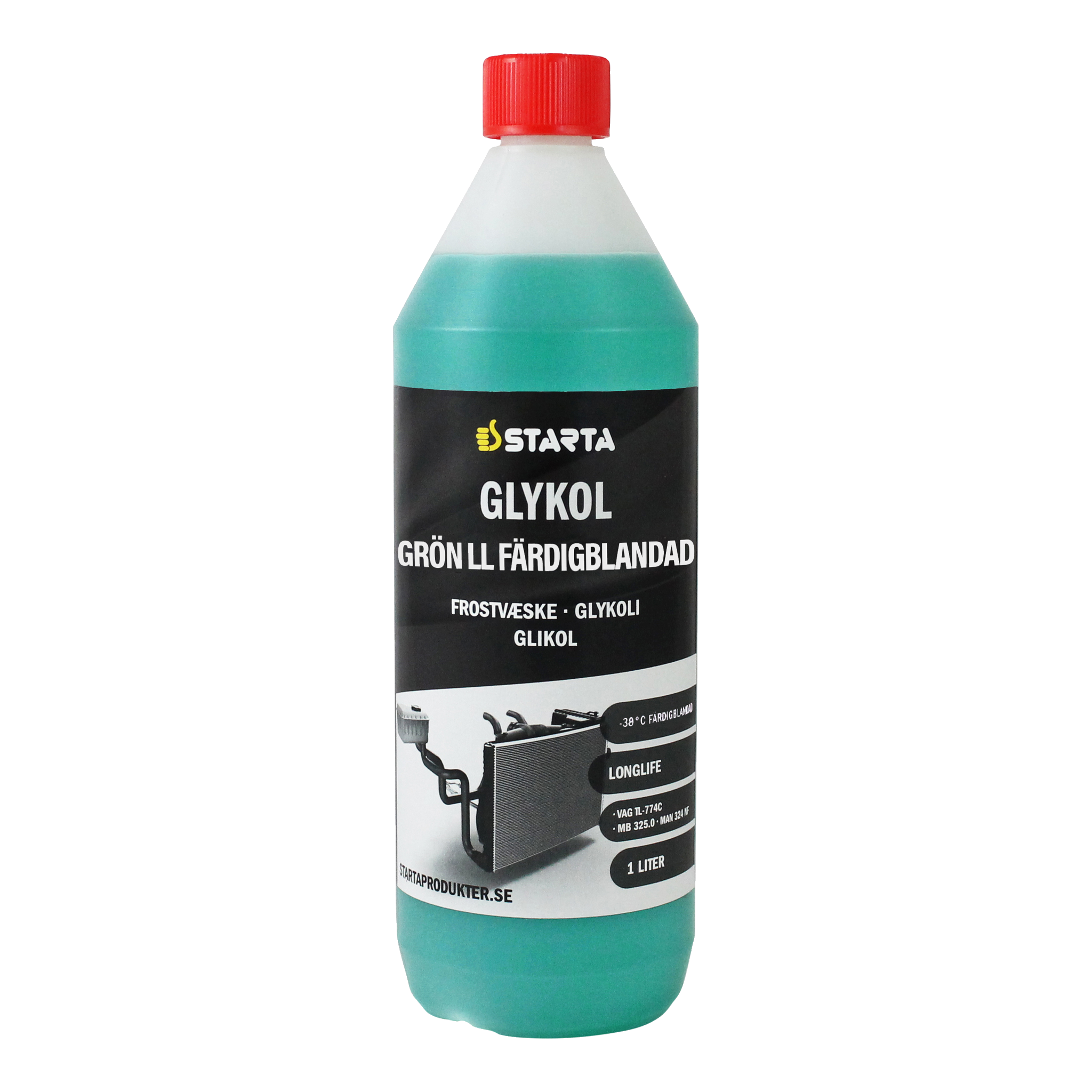 Glykol Färdigblandad 1 l