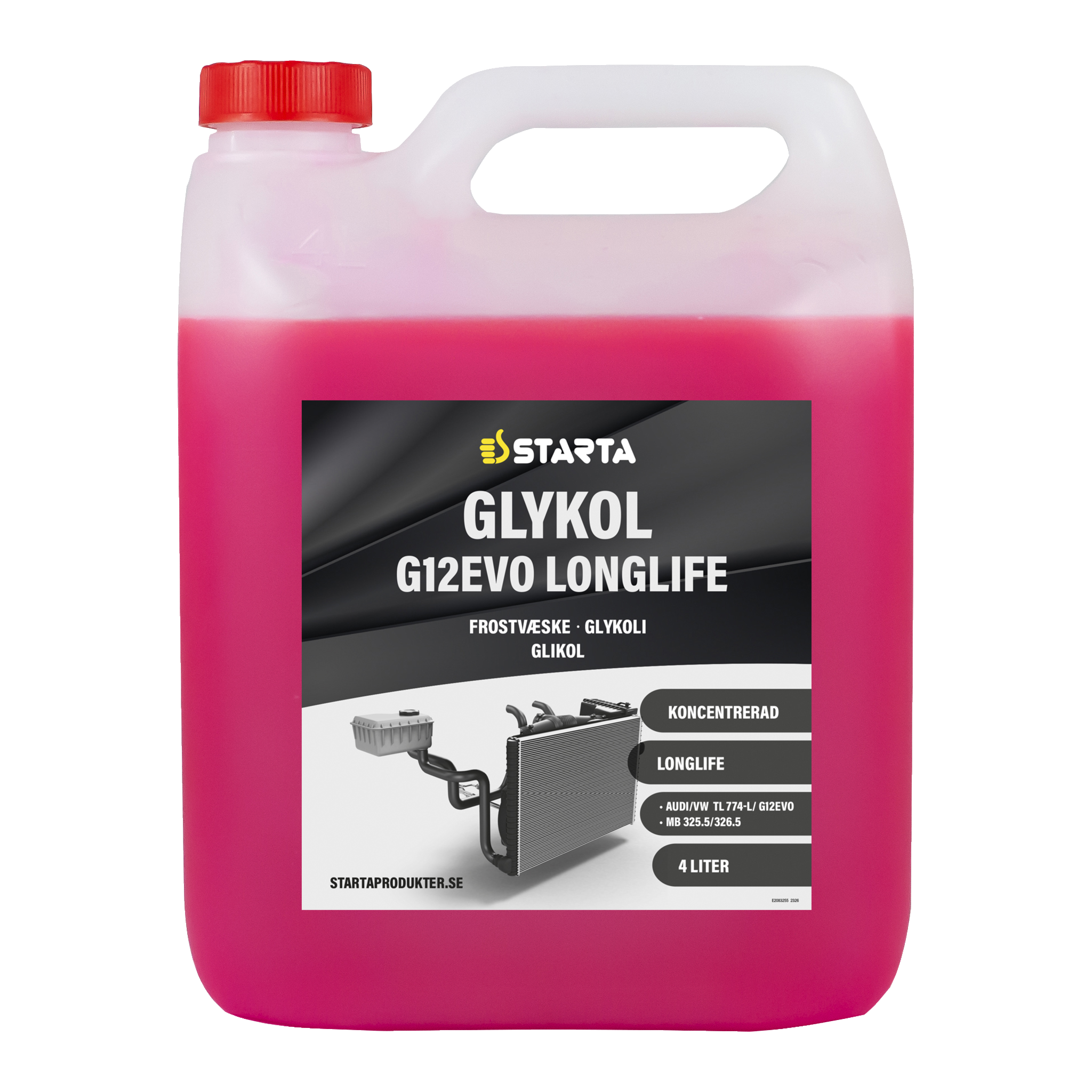 Glykol Koncentrerad 4 l