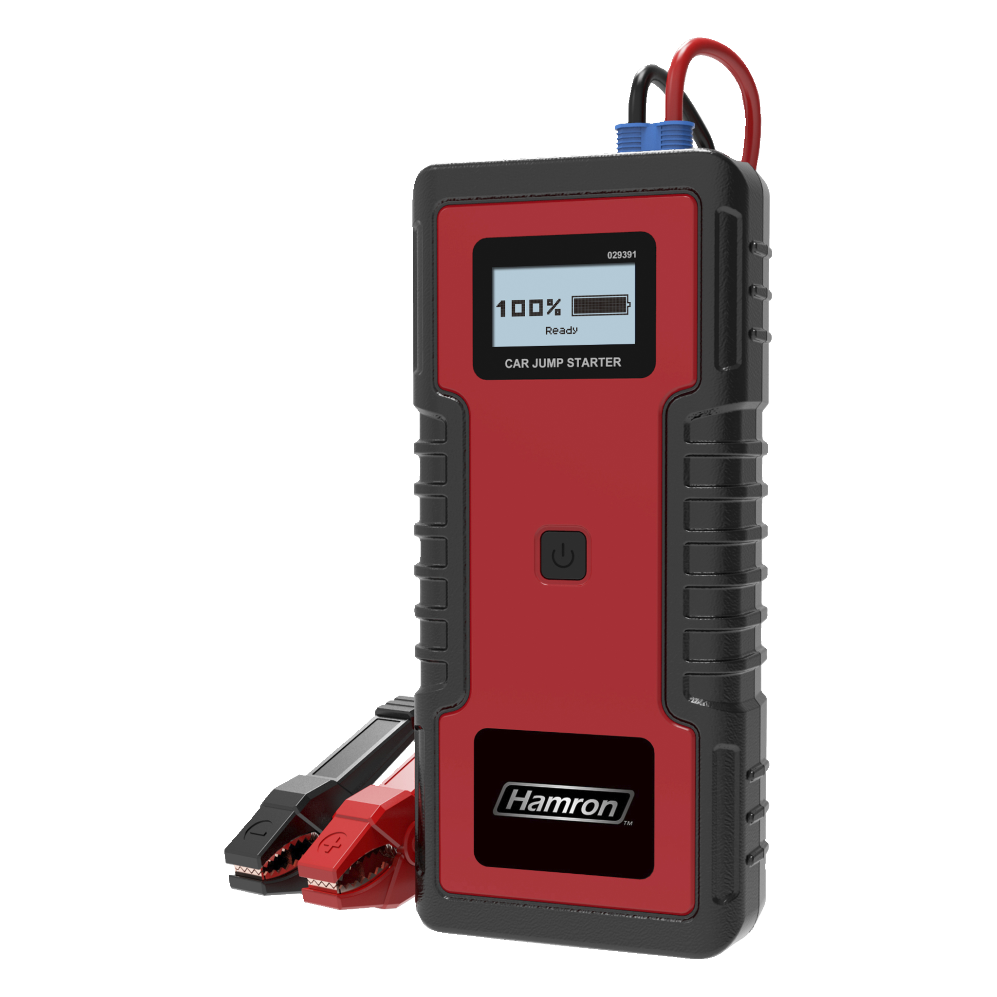 Startbooster med kondensator 12 V 1000 A Hamron (33)1 1 999.-Batterilös kondensatorteknikBoostar alla 12 V-fordonSkydd mot omvänd polaritet