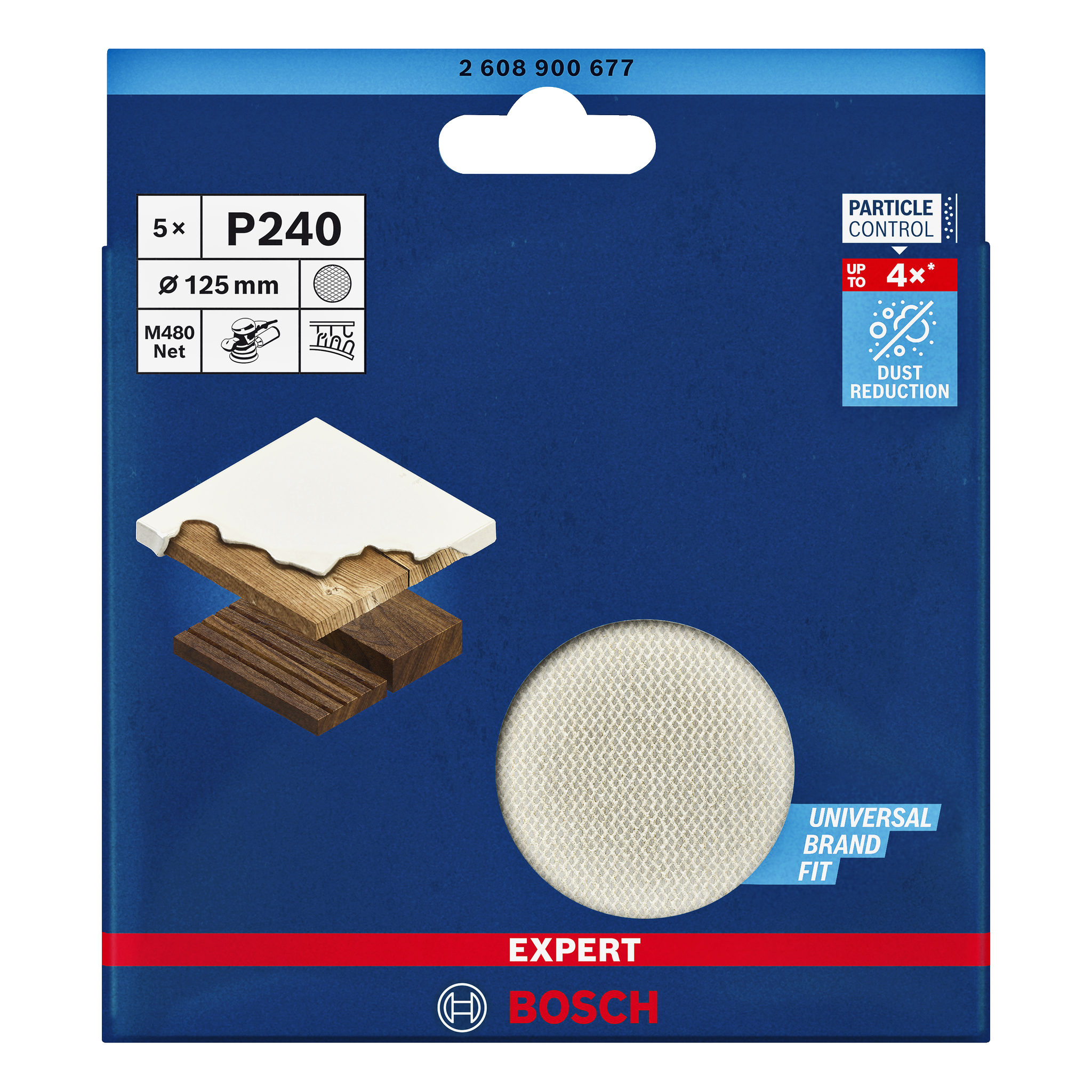 Slipnät 5-pk Ø125 mm