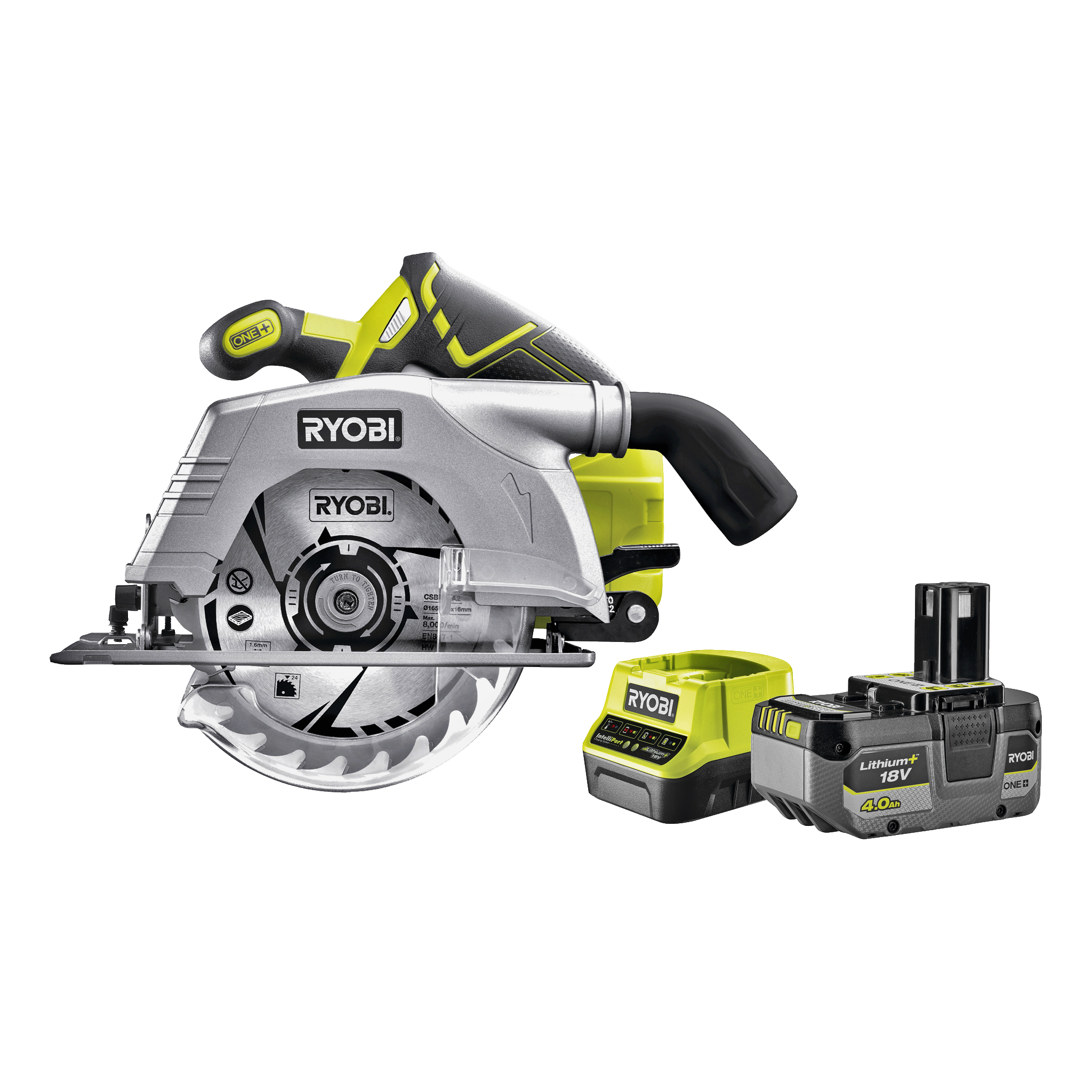 Sirkelsag 18 V Ø165 mm 4,0 Ah