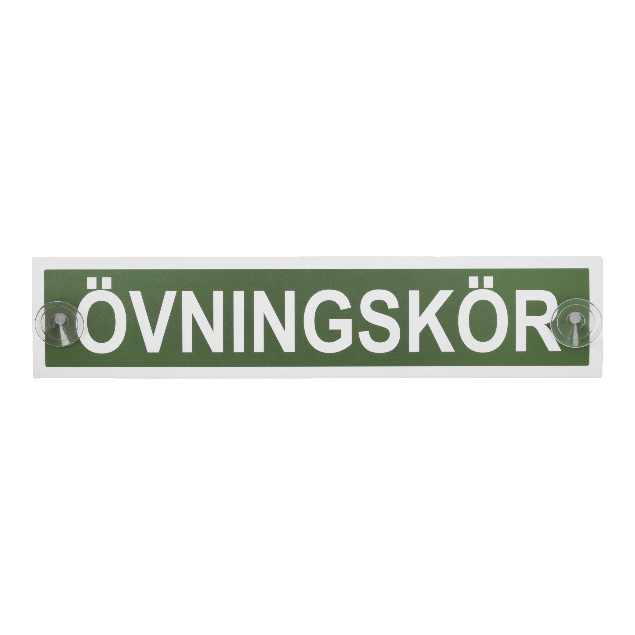 Övningskörningsskylt
