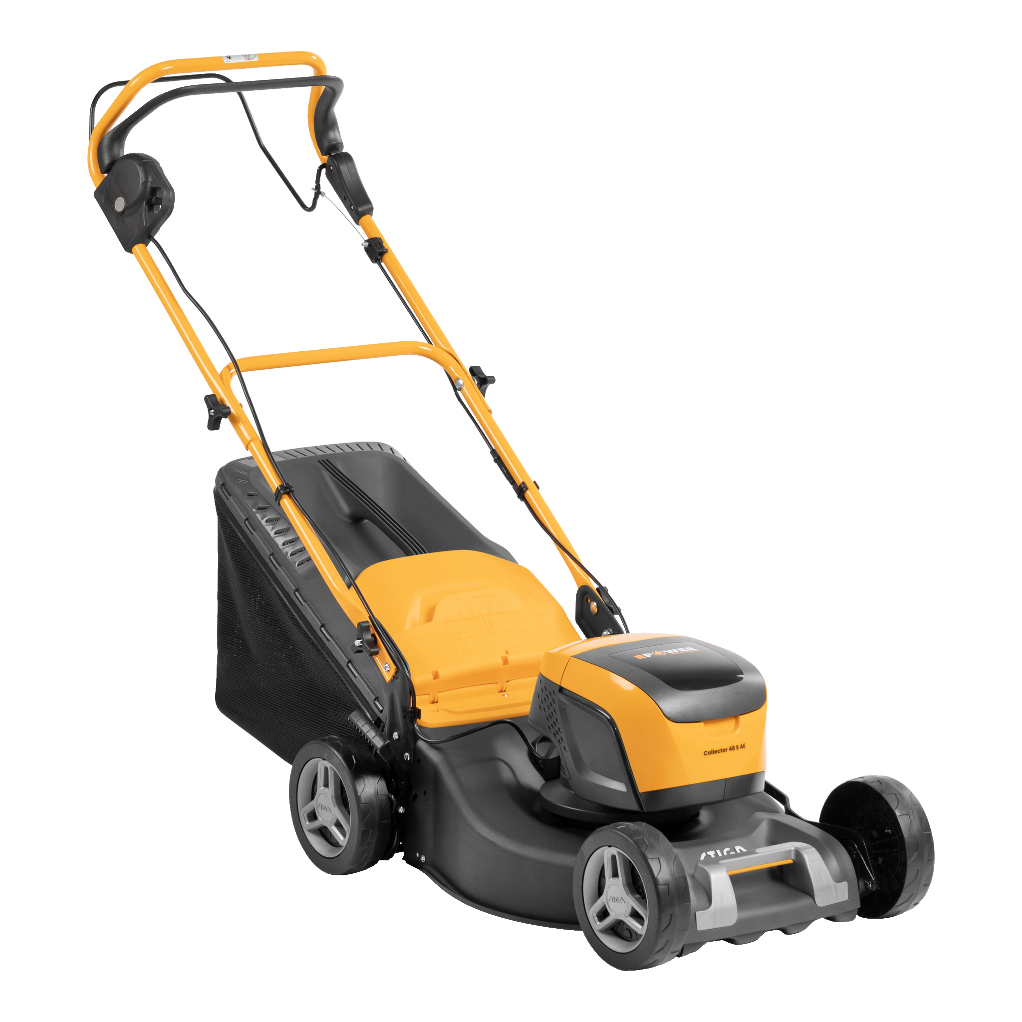 Batteridriven självgående gräsklippare 48 V 5,0 Ah 46 cm