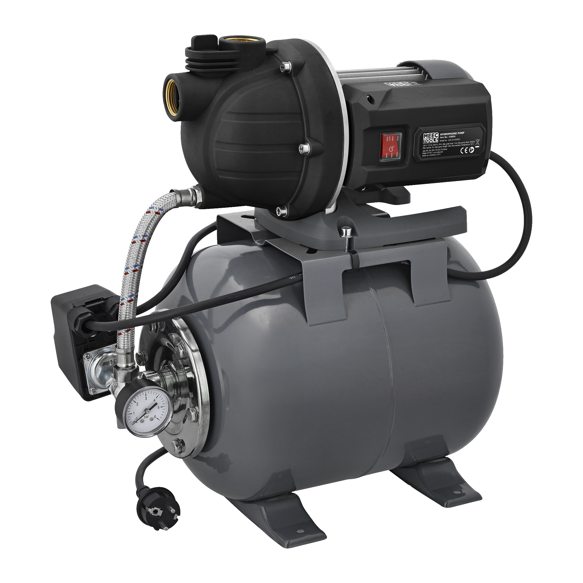 Hydroforpumpe 75 l/min 600 W 19 l