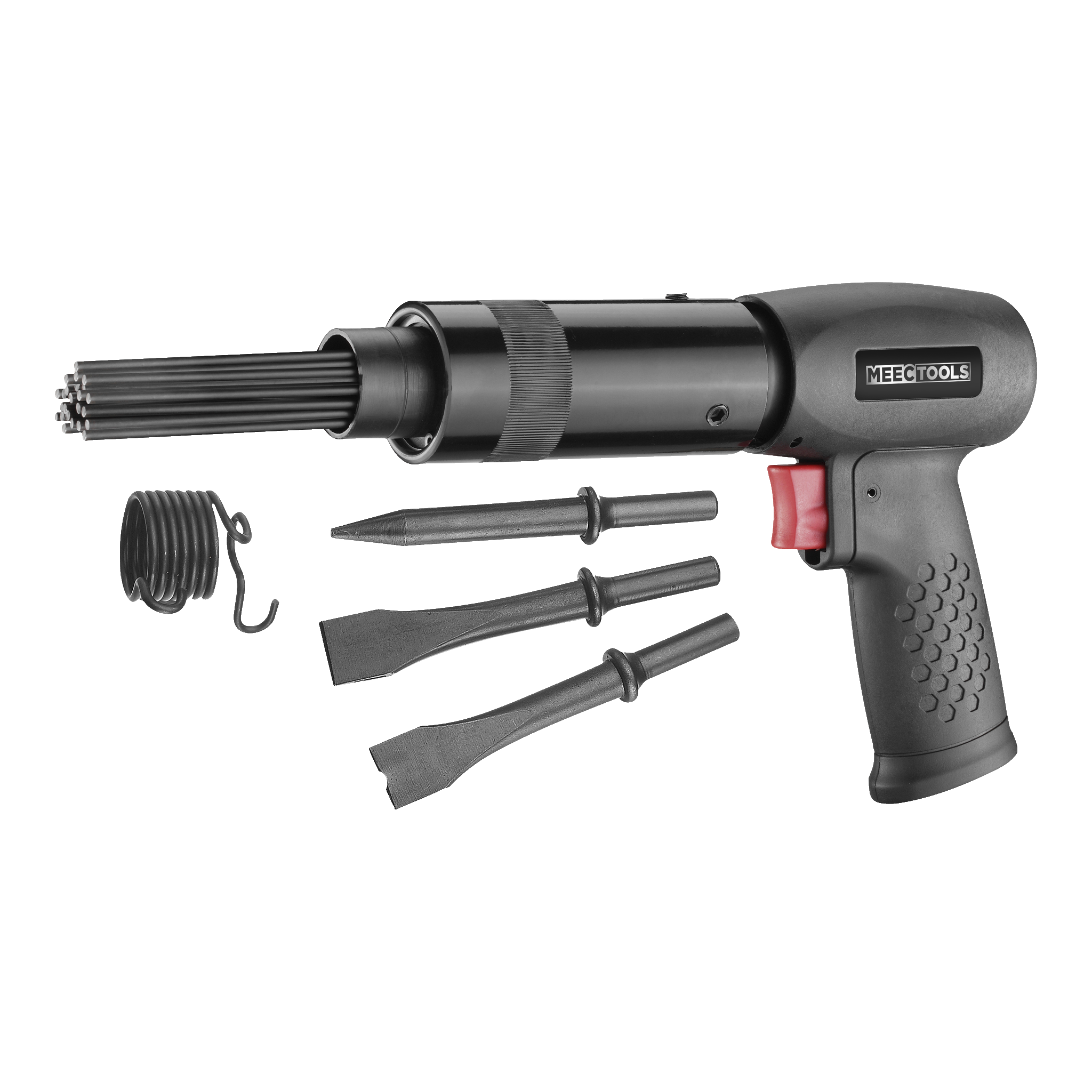 Trykkluftdrevet nål-/meiselhammer 0-4500 /min 156 l/min