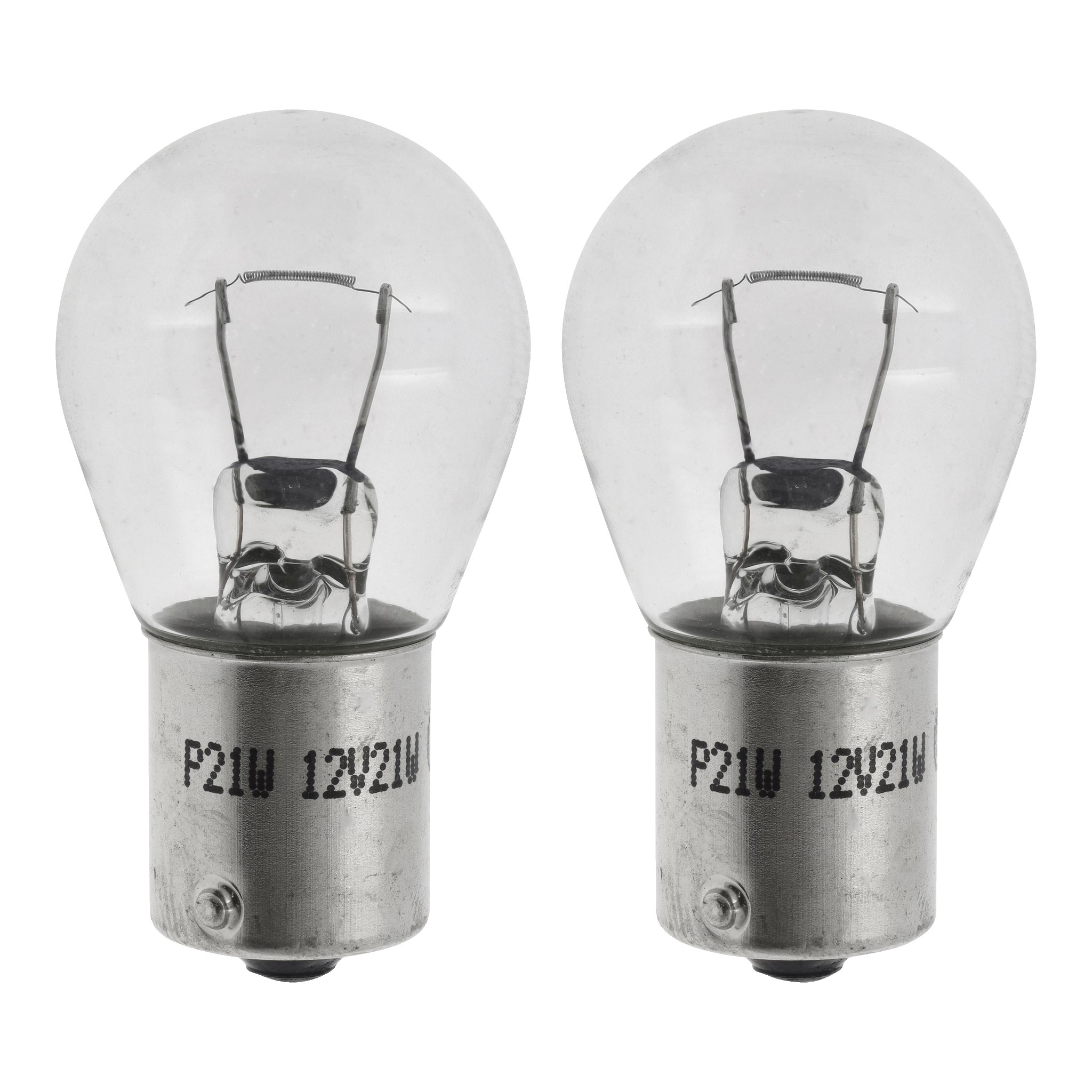 Bilpære 2-pk Ba15s 21 W