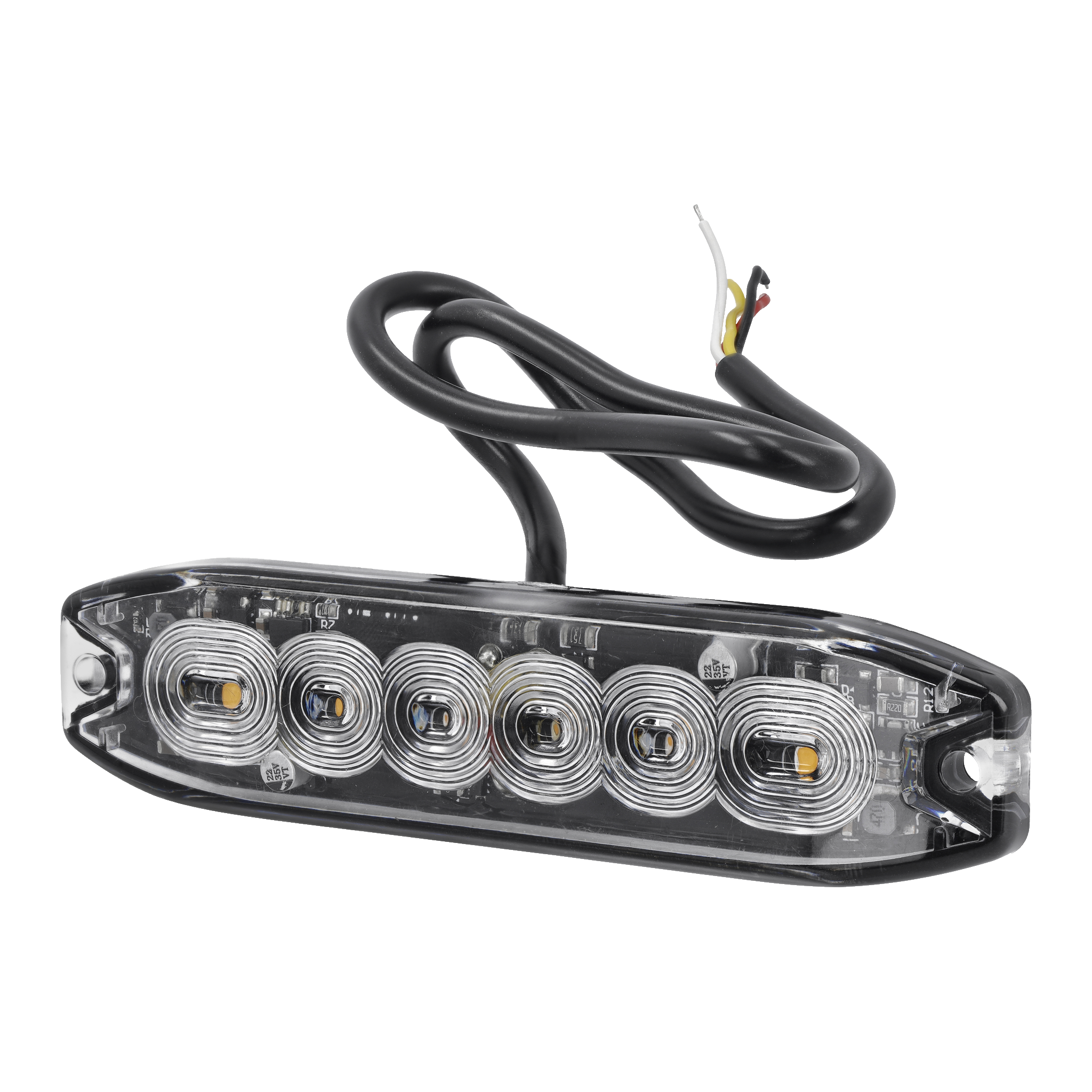 Blinklys LED 12/24 V IP67 126 mm