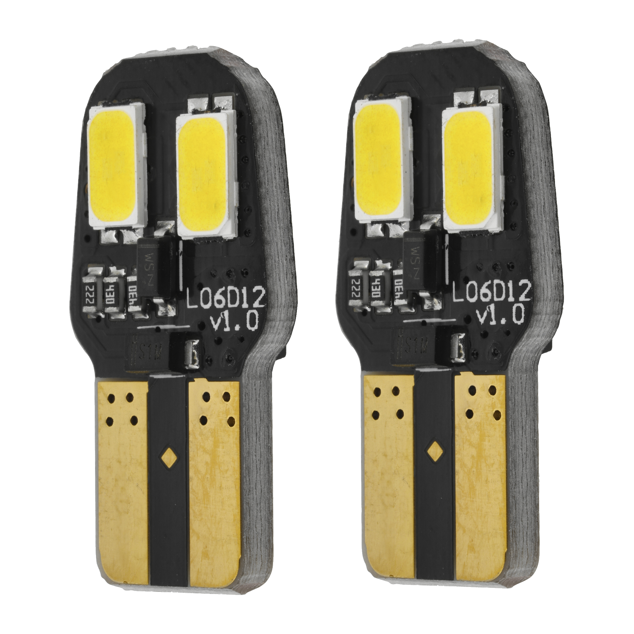 Bilpære LED 2-pk W2.1x9.5d 2 W
