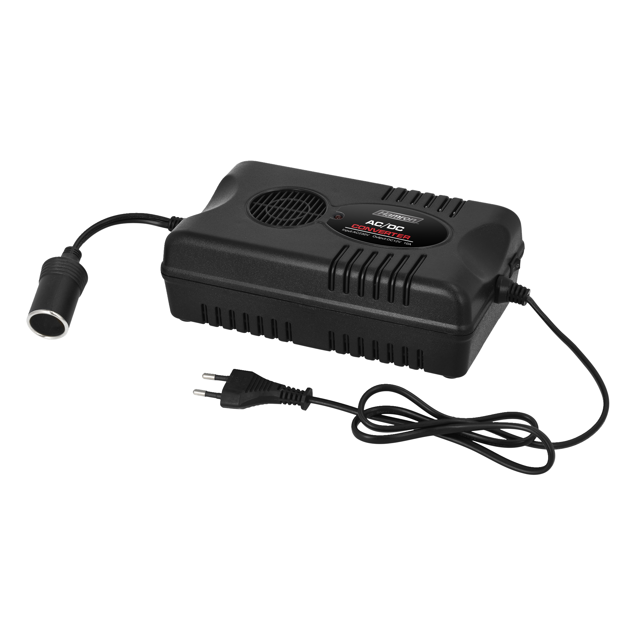 Spenningsomformer 230/12 V 120 W
