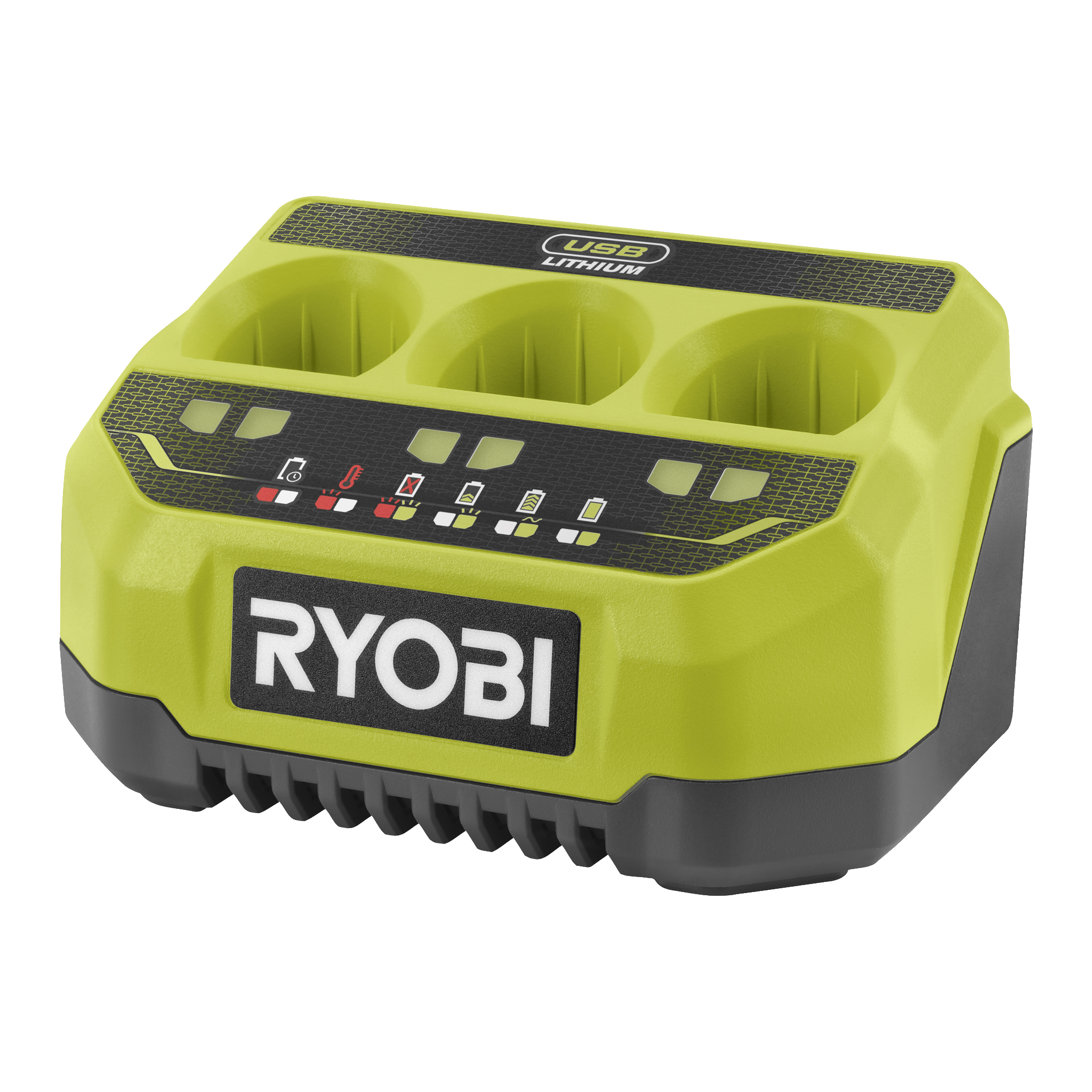 Snabbladdare för 3 batterier 4 V