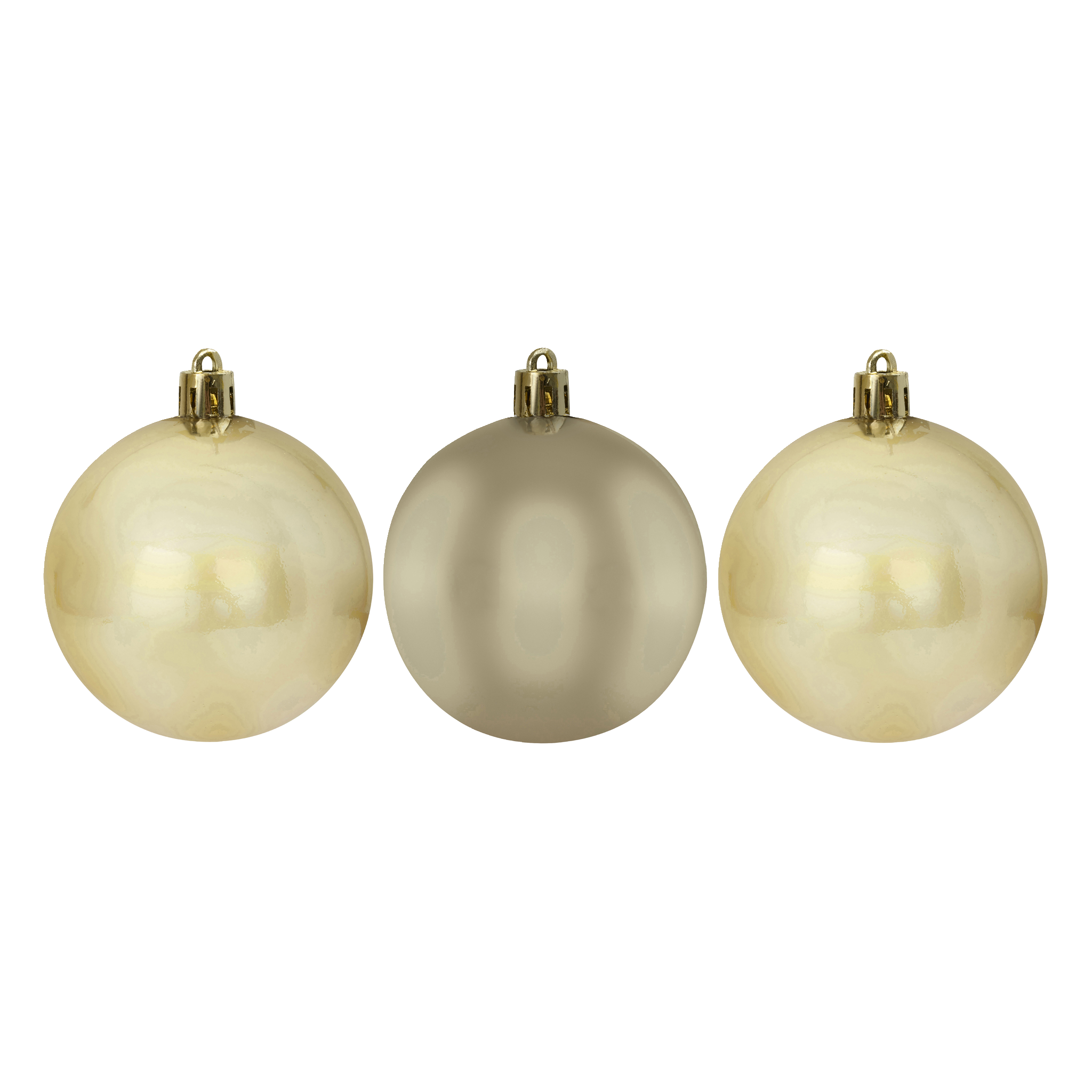 Juletrekuler 3-pk Ø10 cm