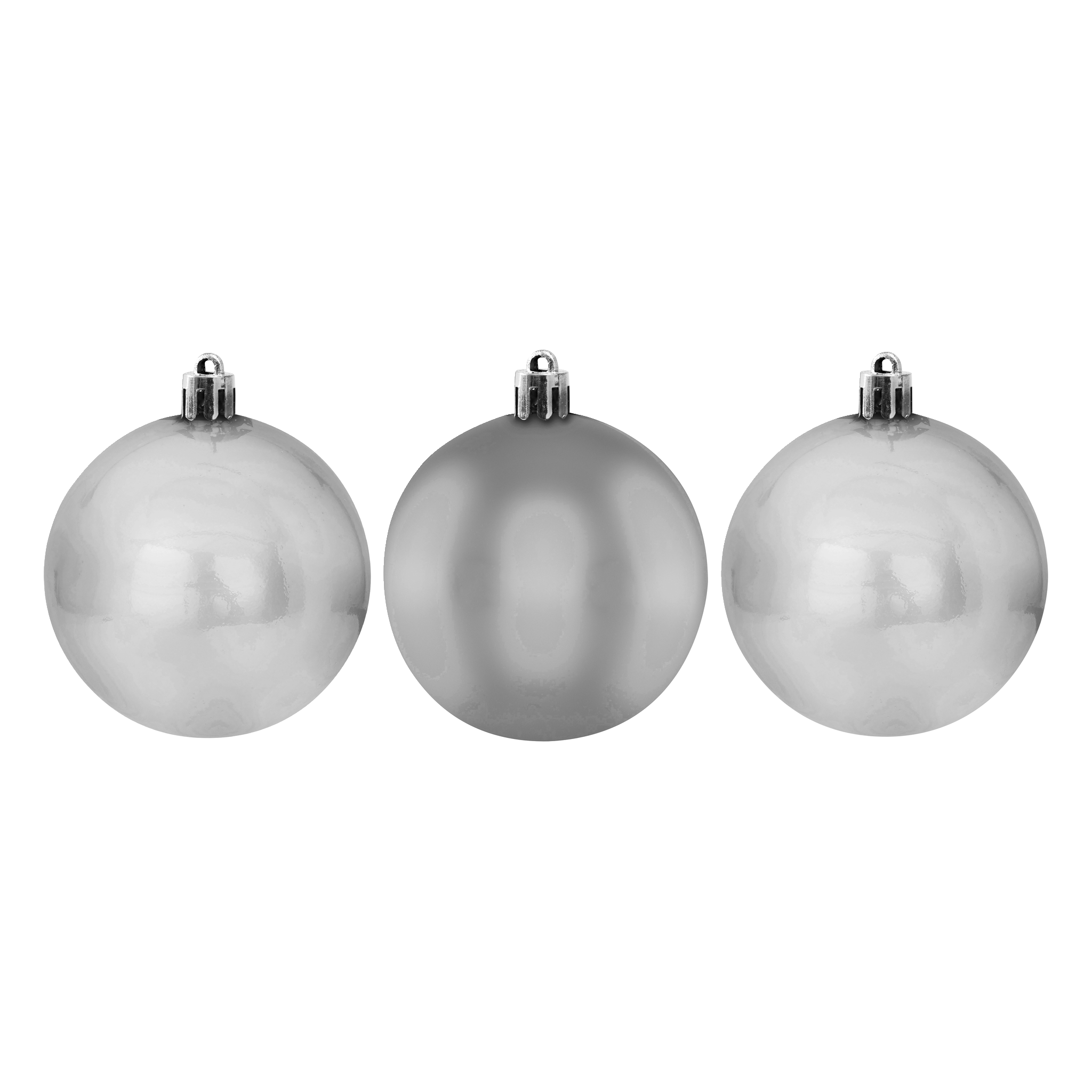 Juletrekuler 3-pk Ø10 cm