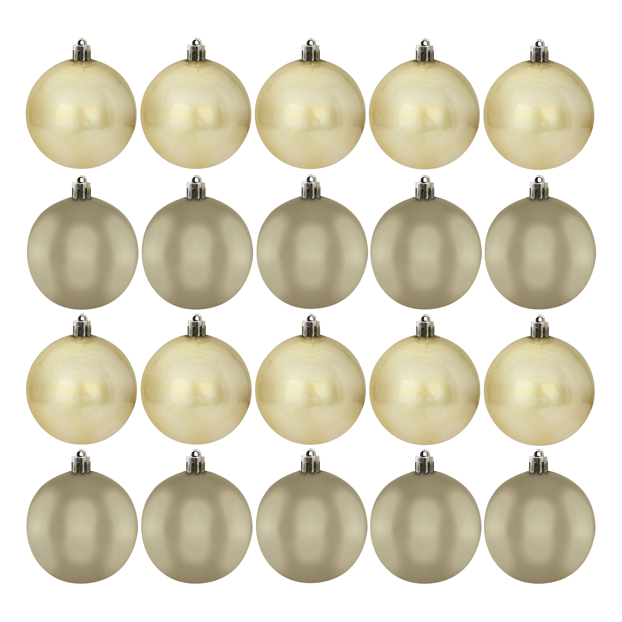 Juletrekuler 20-pk Ø6 cm