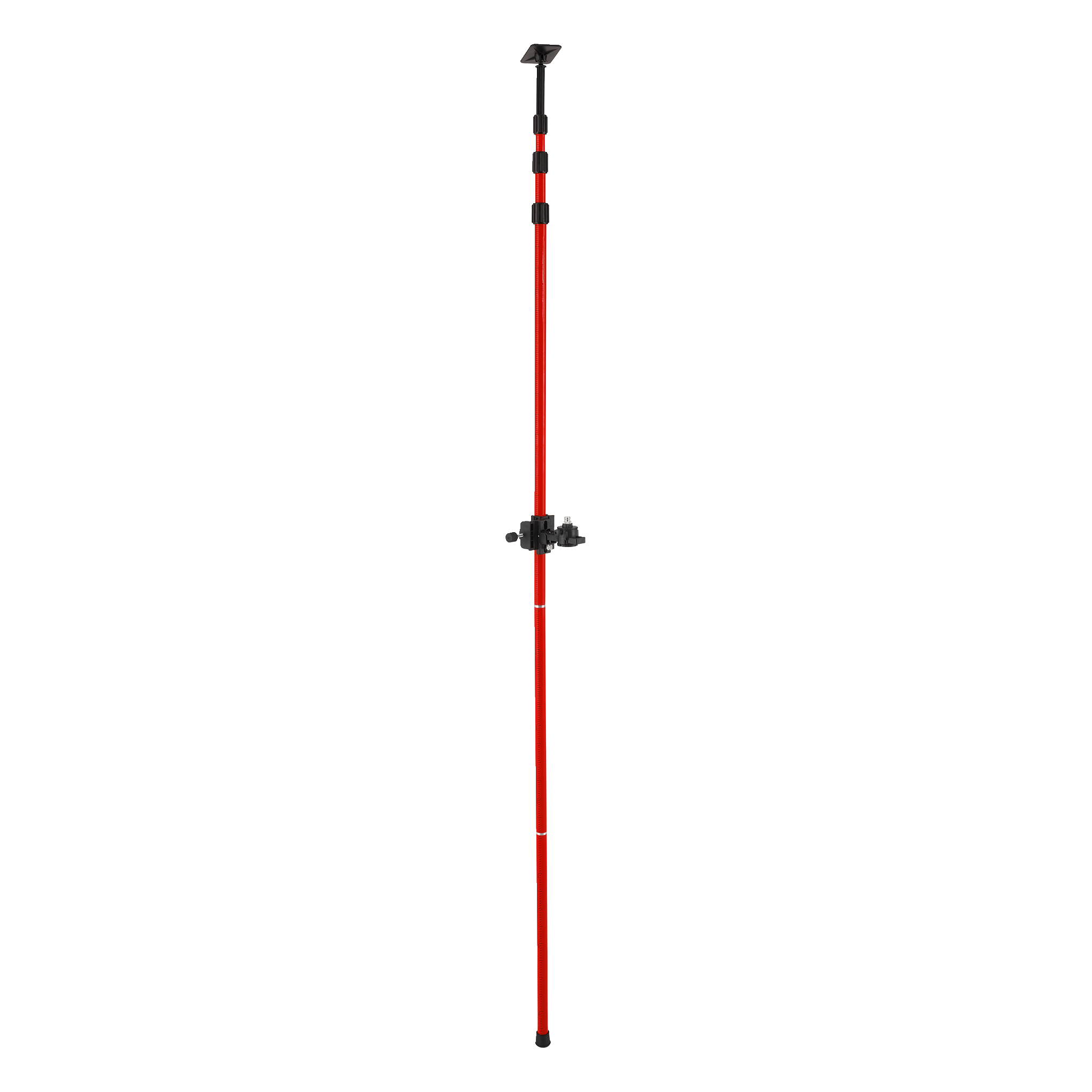 Teleskopstativ för laserinstrument Max 4,2 m 1/4"
