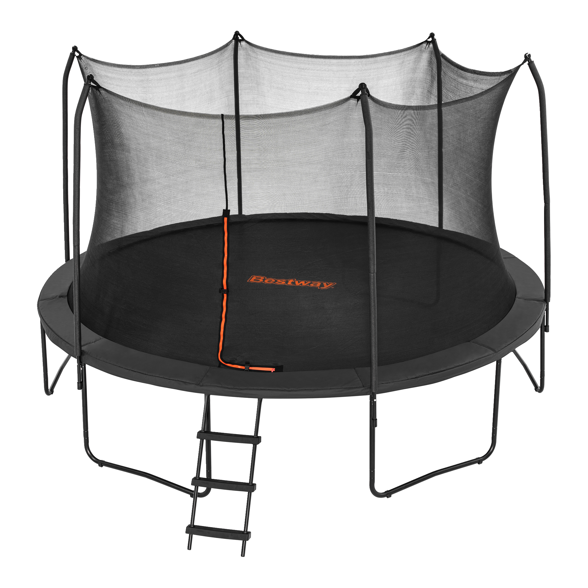 Trampoline med sikkerhetsnett Ø4,27 m