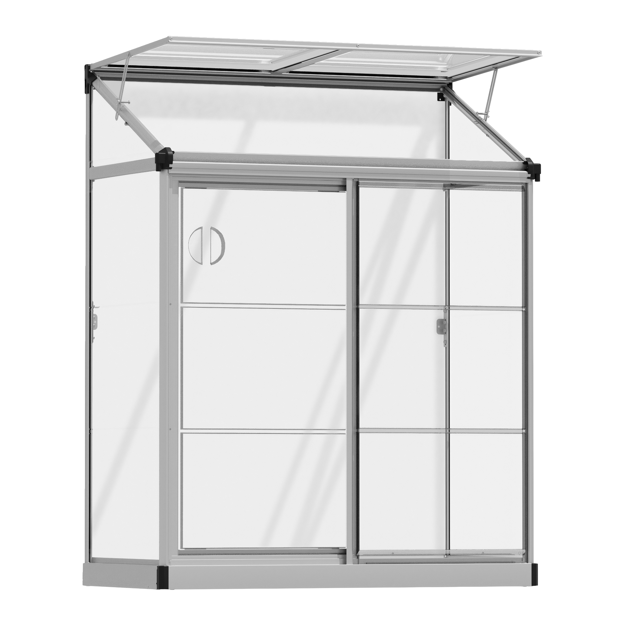 Veggdrivhus 125x63,5x160 cm