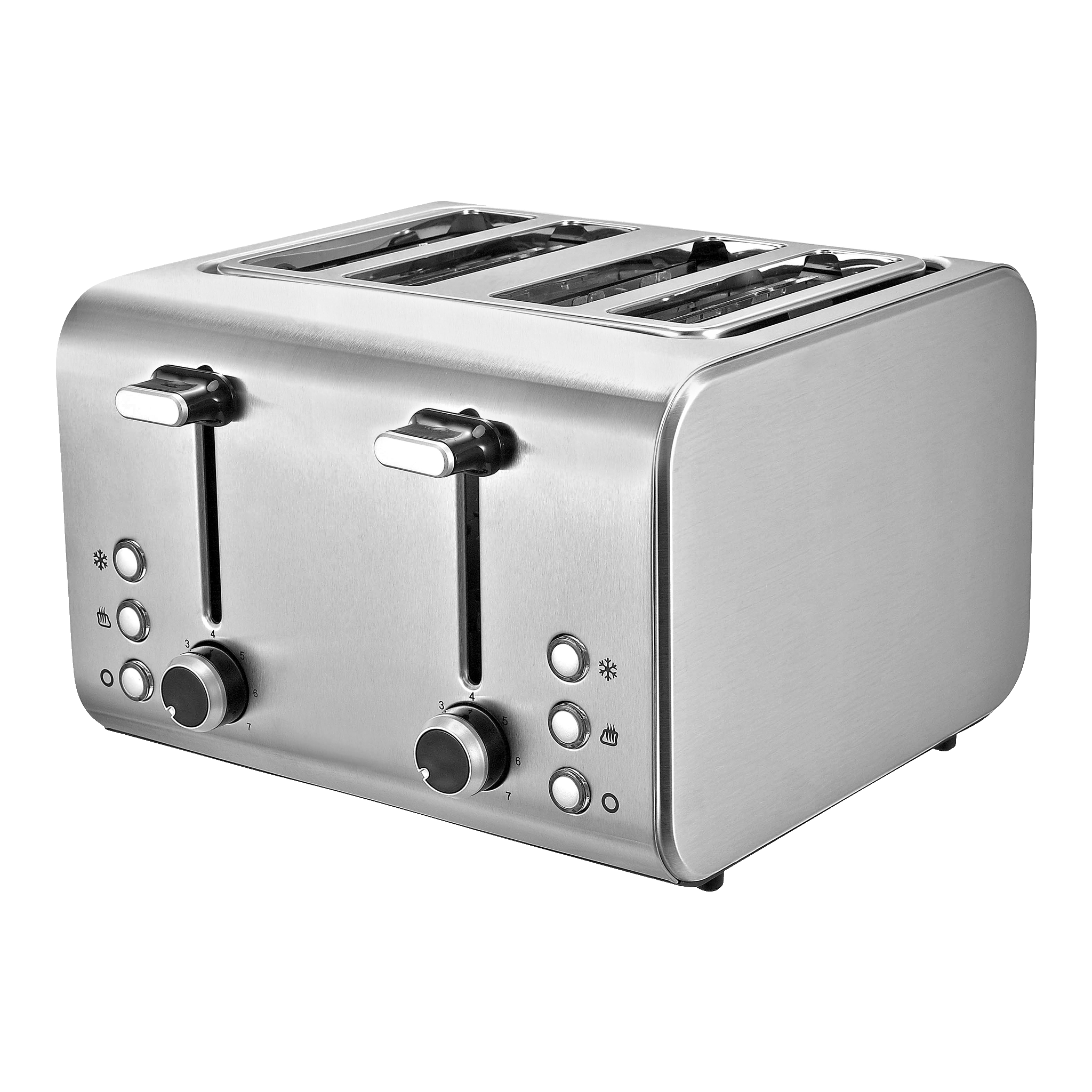 Brödrost 4 skivor 1500 W