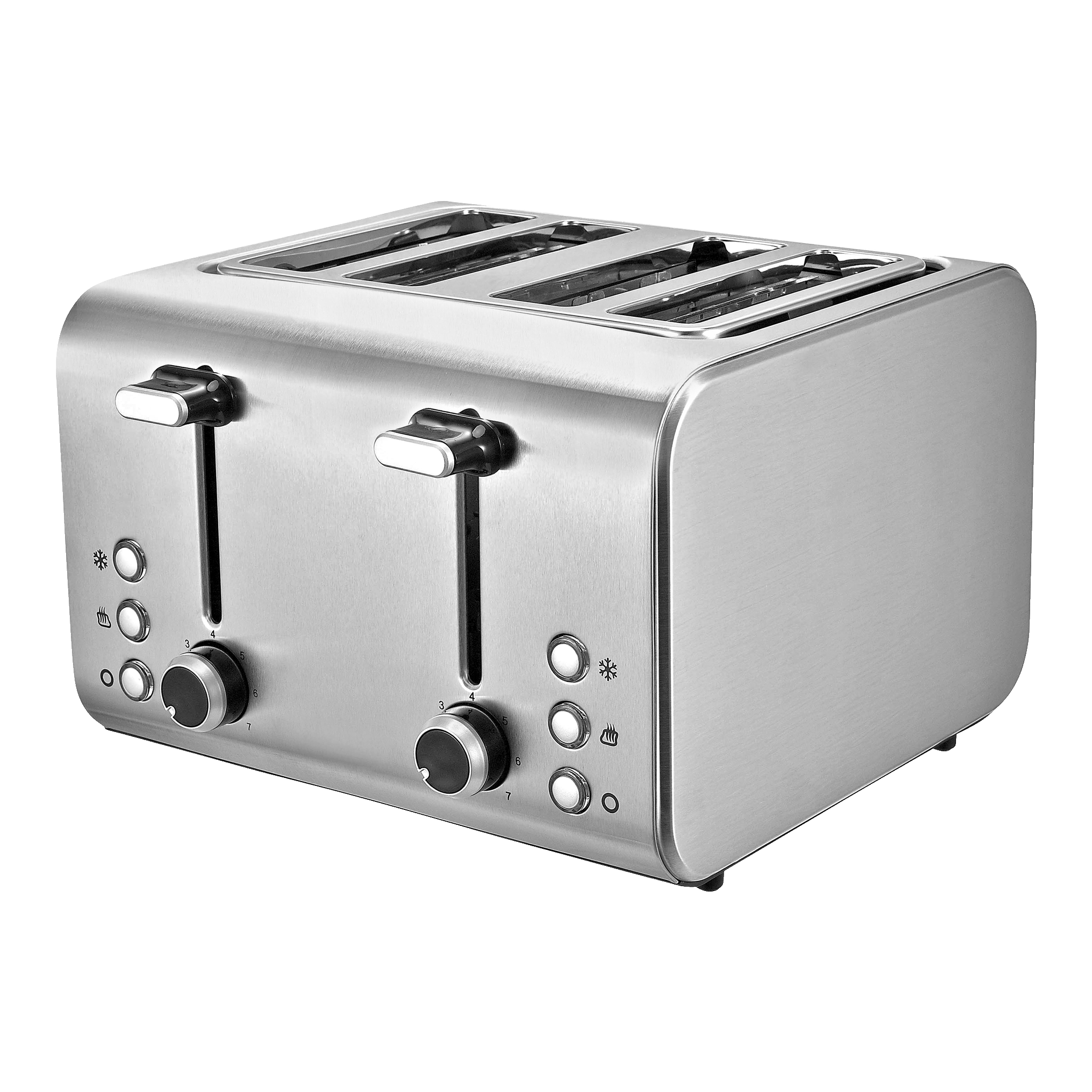 Brödrost 4 skivor 1500 W